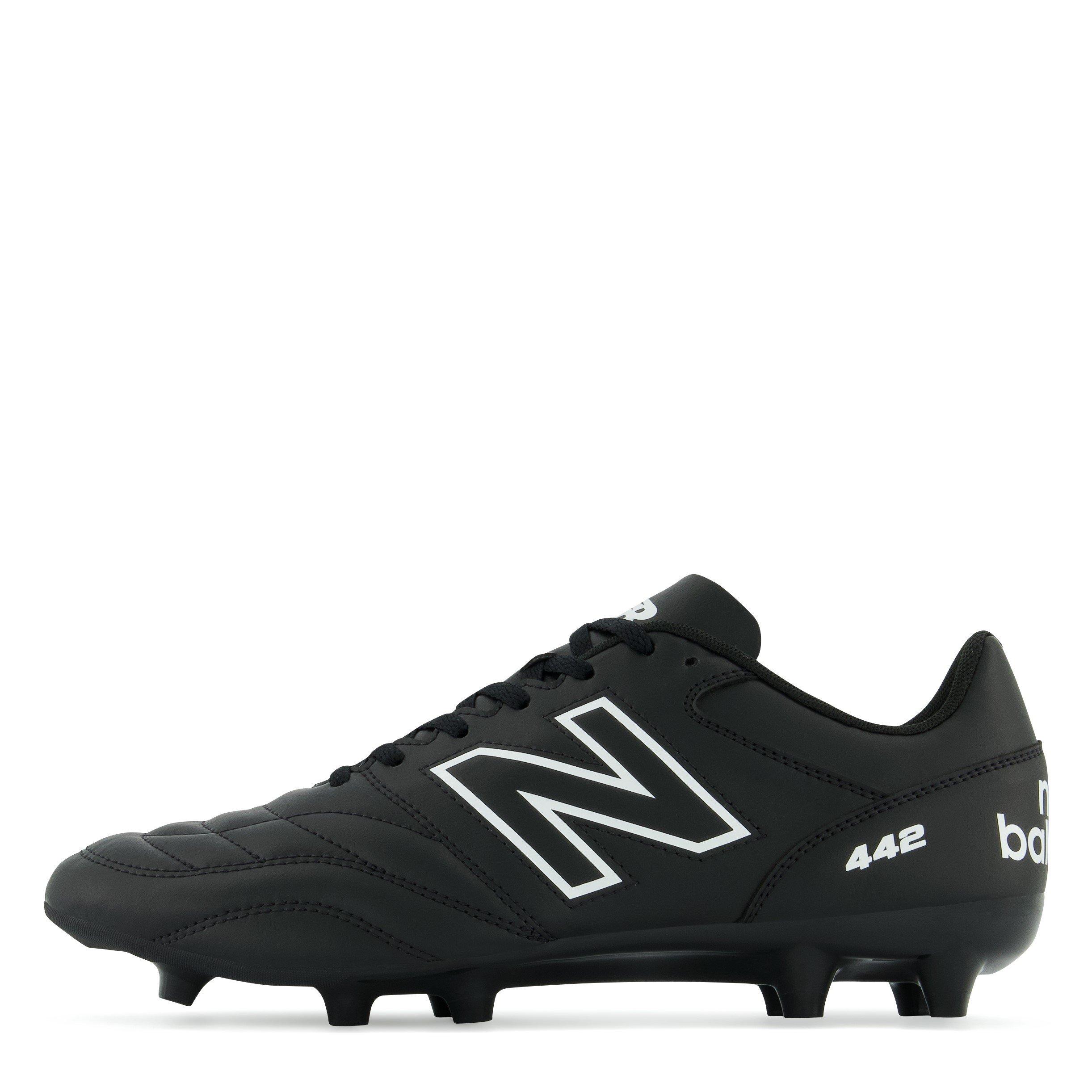 Zwart/Wit - New Balance - 442 V2 Academy Firm Ground - 7