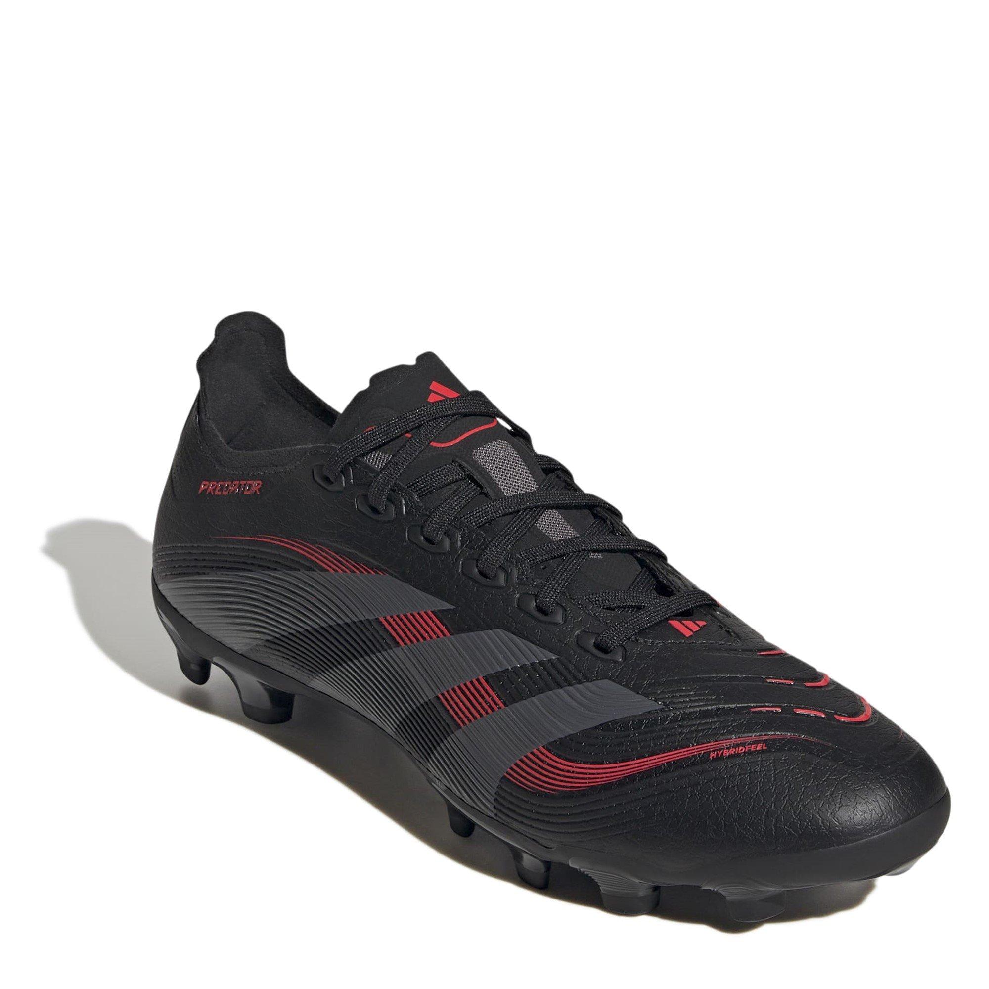 Core Black/Grey - adidas - Adults Predator League Firm Ground Football Boots - 3