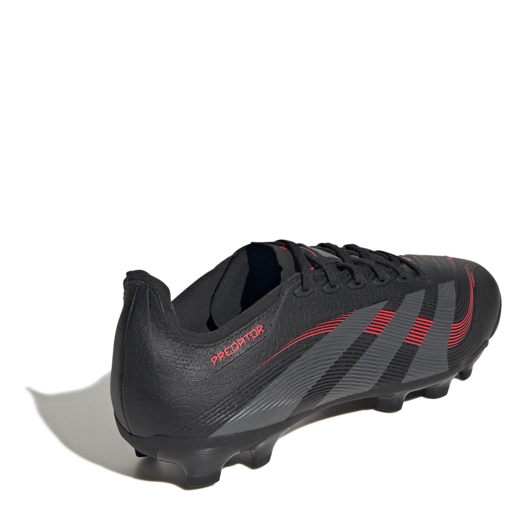 Core Black/Grey - adidas - Adults Predator League Firm Ground Football Boots - 4