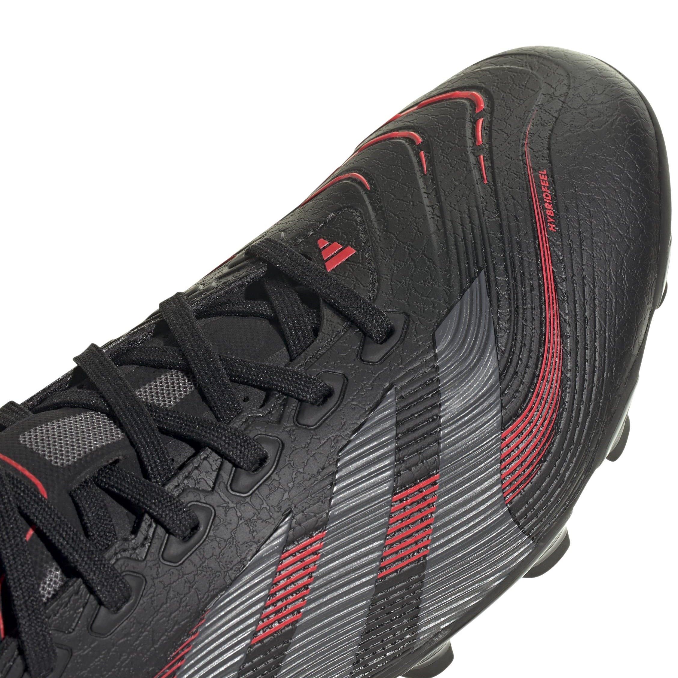 Core Black/Grey - adidas - Adults Predator League Firm Ground Football Boots - 7