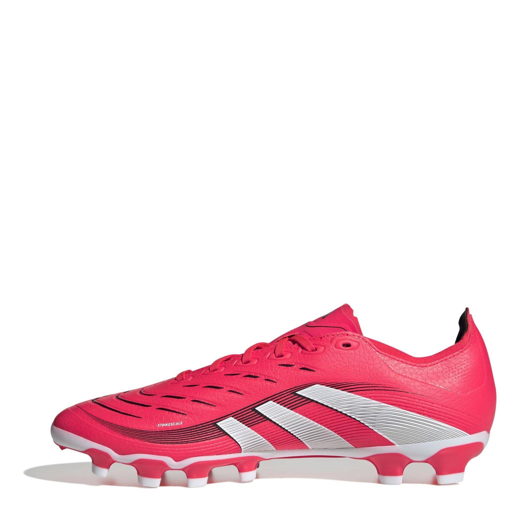 Lucid Red/Ftwr - adidas - Unisex Adults Predator League Firm Ground Football Boots - 2