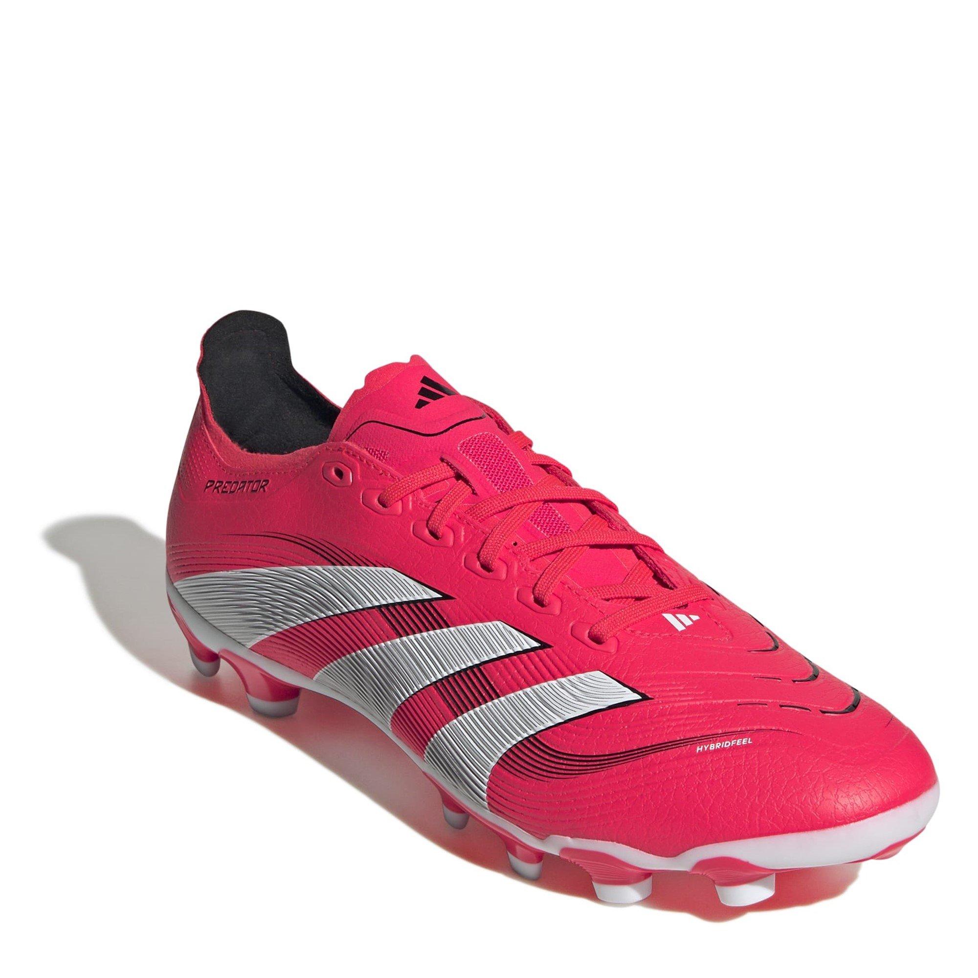 Lucid Red/Ftwr - adidas - Unisex Adults Predator League Firm Ground Football Boots - 3