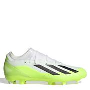 White/Blk/Lemon - adidas - X Crazyfast.3 Firm Ground Football Boots - 1