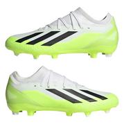 White/Blk/Lemon - adidas - X Crazyfast.3 Firm Ground Football Boots - 9