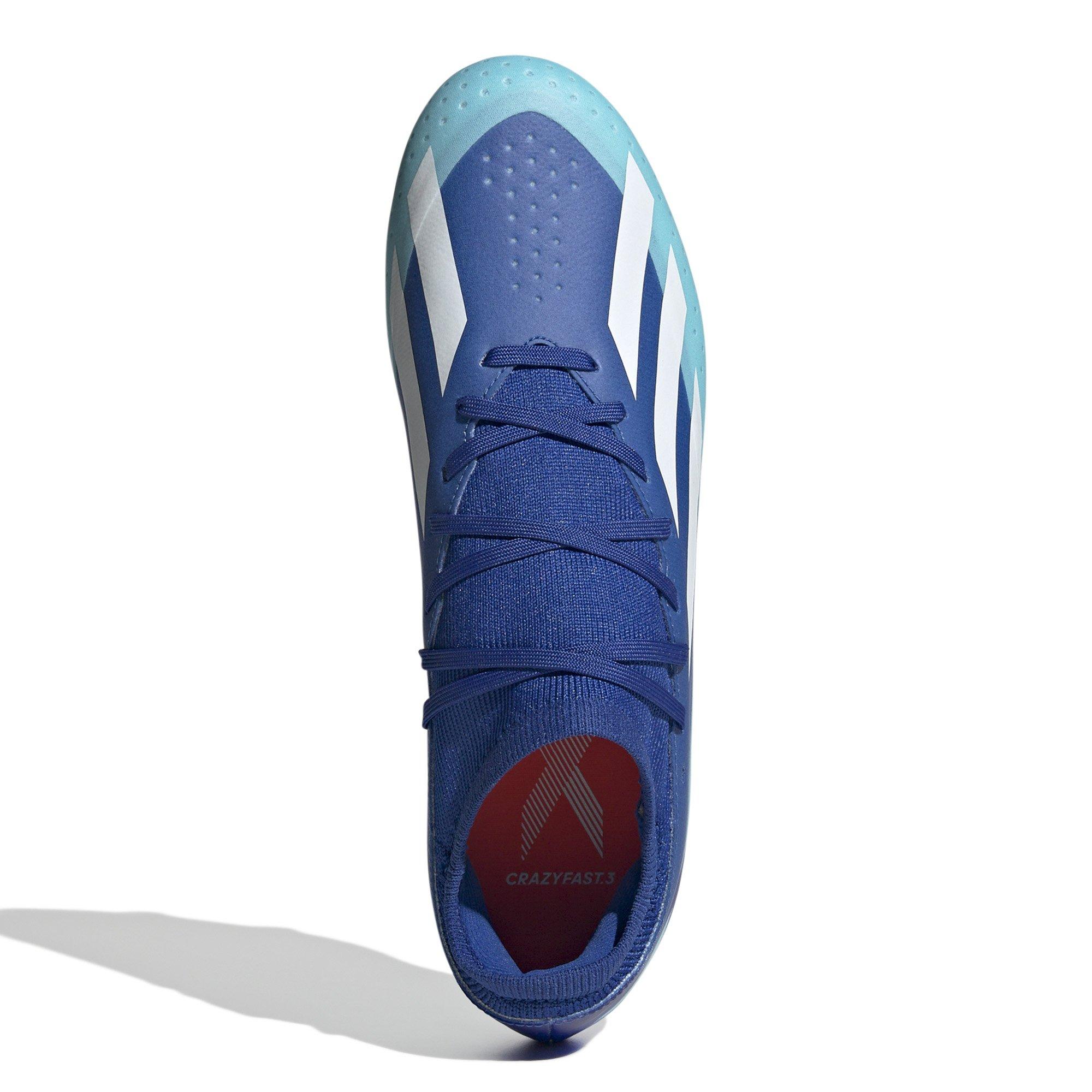 B.Royal/Wht/Red - adidas - adidas X Crazyfast.3 Firm Ground Football Boots - 3