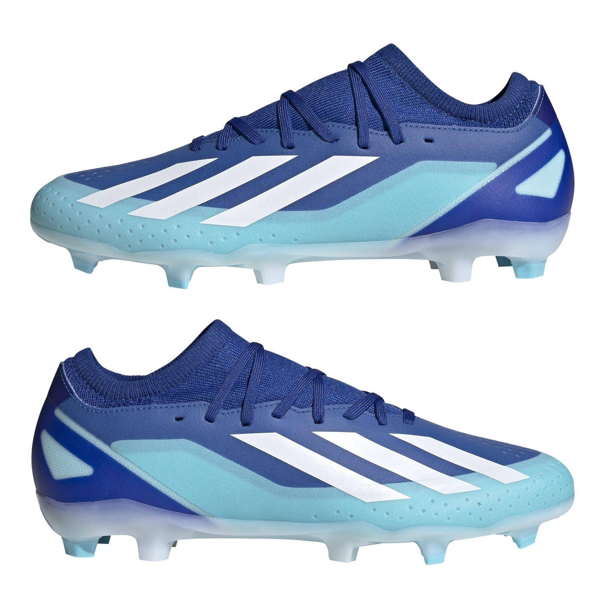 B.Royal/Wht/Red - adidas - adidas X Crazyfast.3 Firm Ground Football Boots - 9