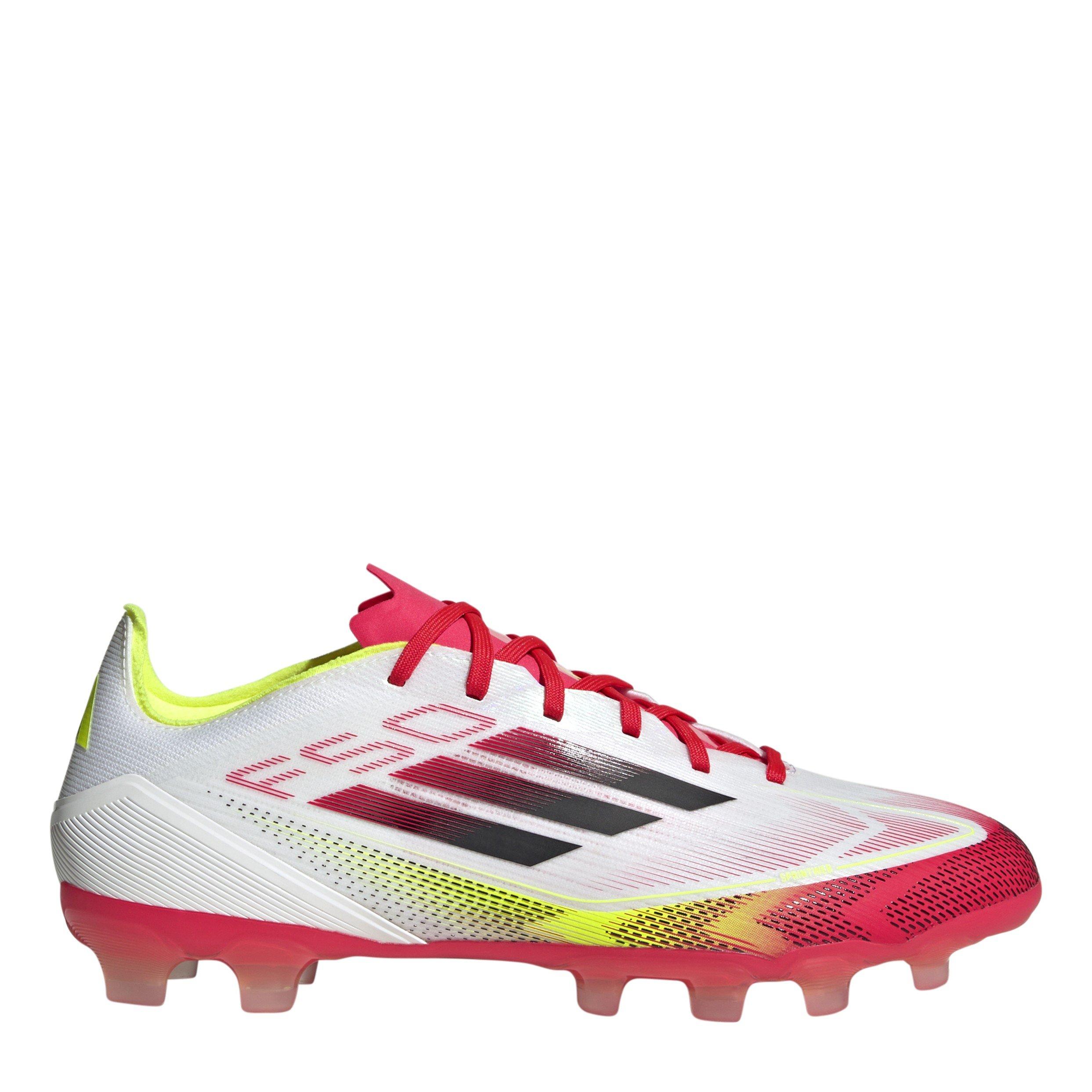 Adidas Men's F50 Pro Mg Firm Ground Football Boots - Ftwr White - 12 (47.3)
