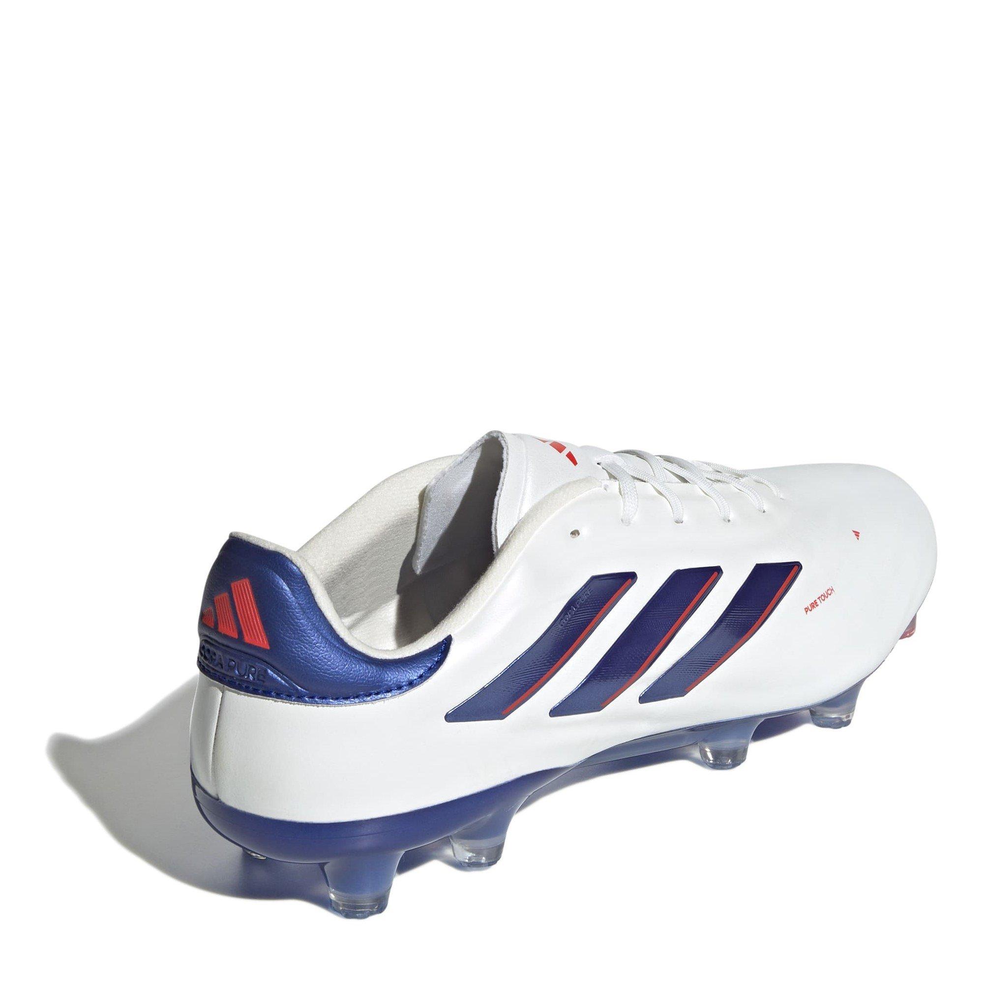 Bianco/Azzurro - adidas - Copa Pure Elite Firm Ground Football Boots - 4