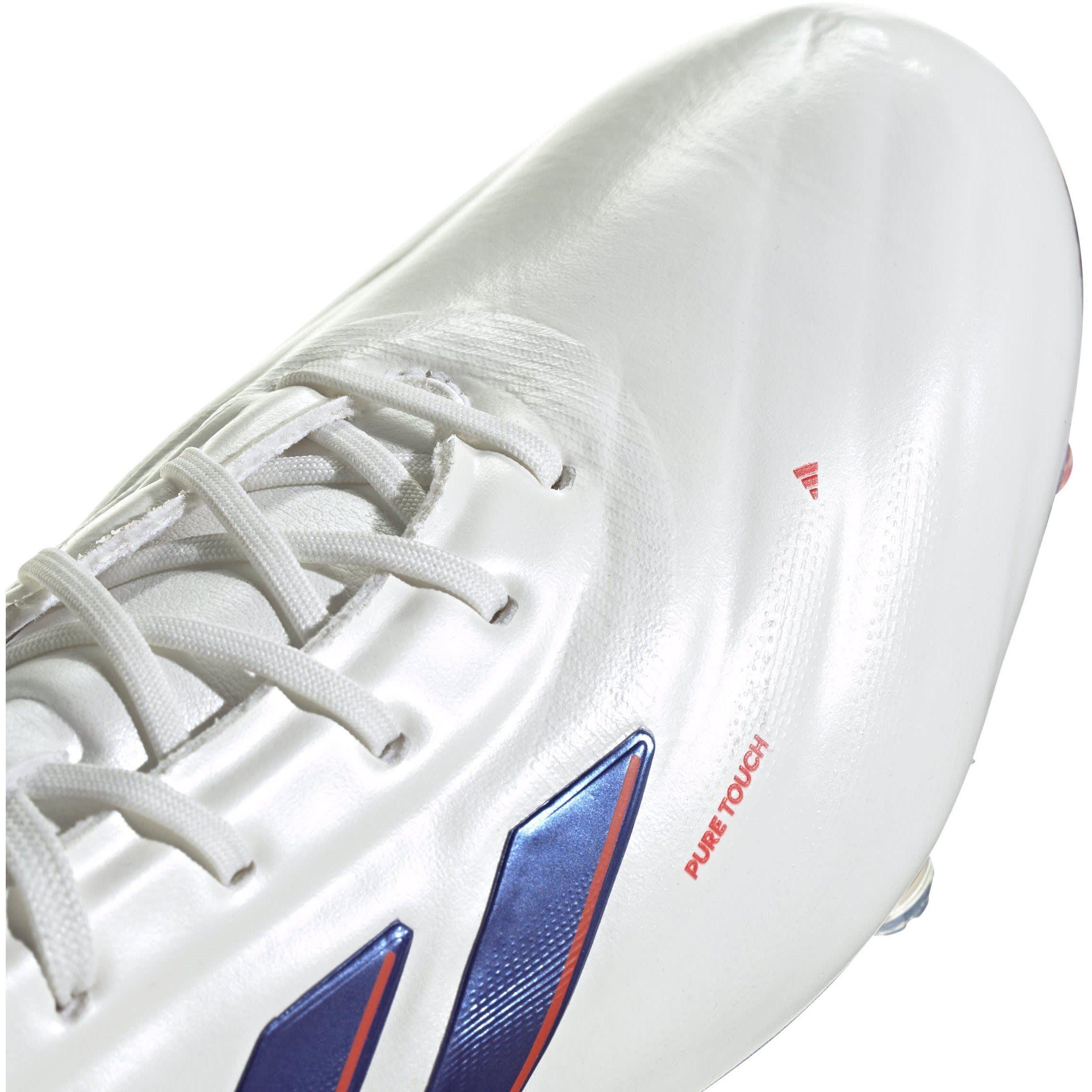 Bianco/Azzurro - adidas - Copa Pure Elite Firm Ground Football Boots - 8