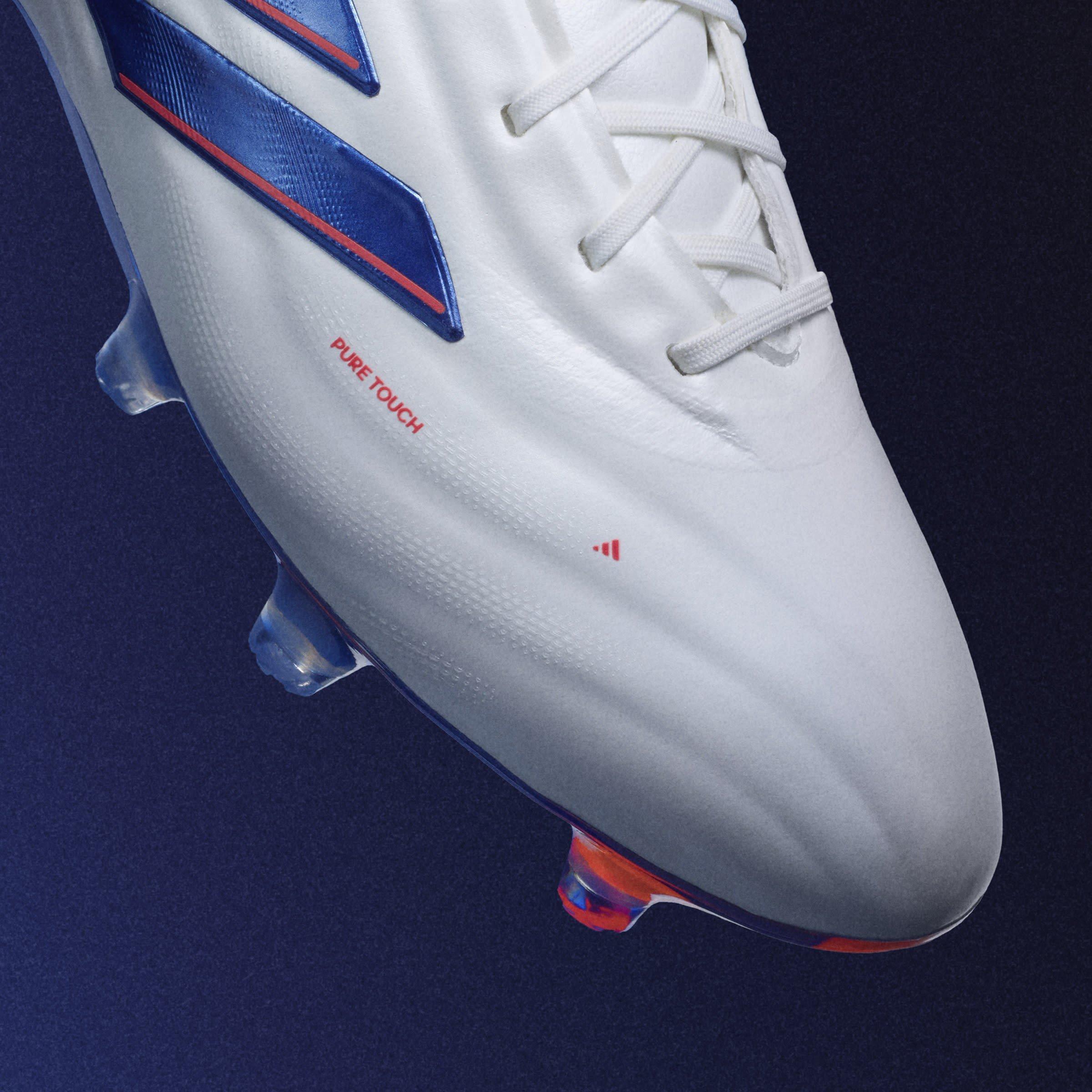 Bianco/Azzurro - adidas - Copa Pure Elite Firm Ground Football Boots - 10