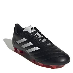 CBlk/FWht/Red - adidas - Goletto Vll Firm Ground Football Boots - 3