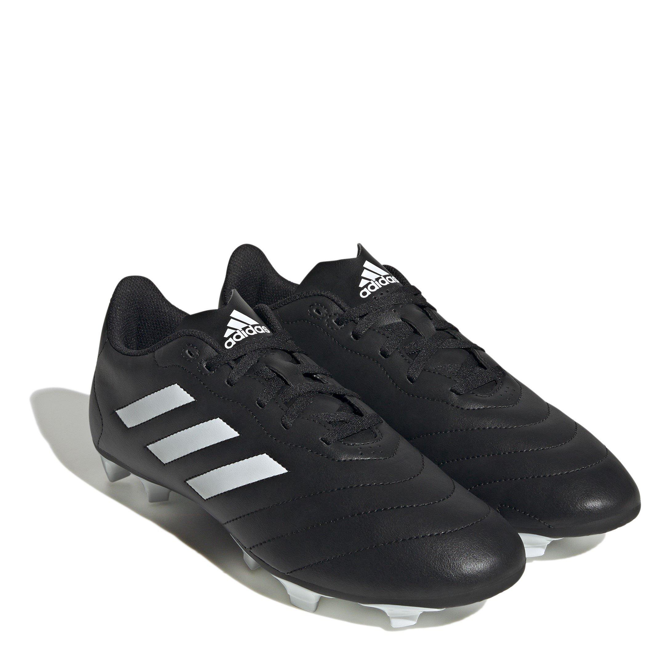CBlk/Wht/CBlk - adidas - Goletto VllI Firm Ground Football Boots - 3