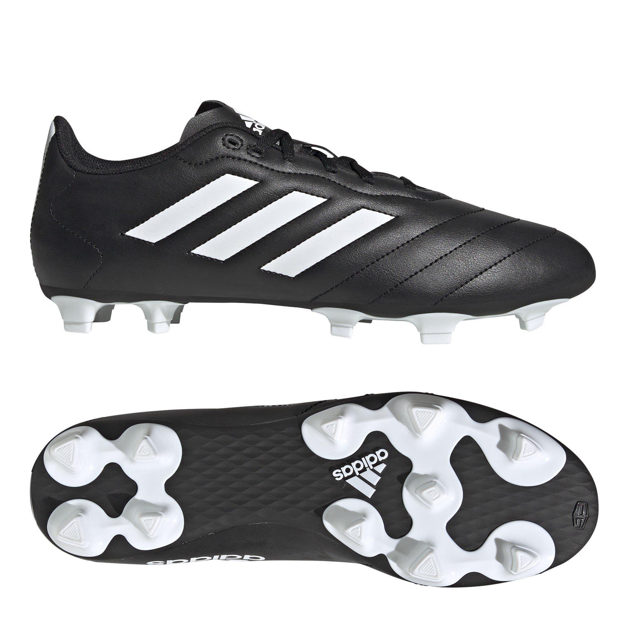 CBlk/Wht/CBlk - adidas - Goletto VllI Firm Ground Football Boots - 9