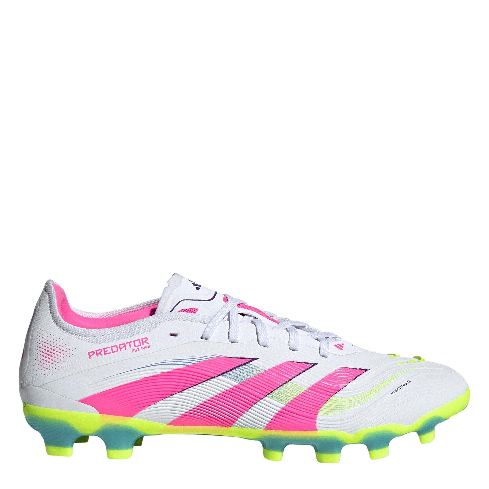 Adidas  Adults Predator Pro Mg Firm Ground Football Boots - Ftwr White - 6.5 (40)