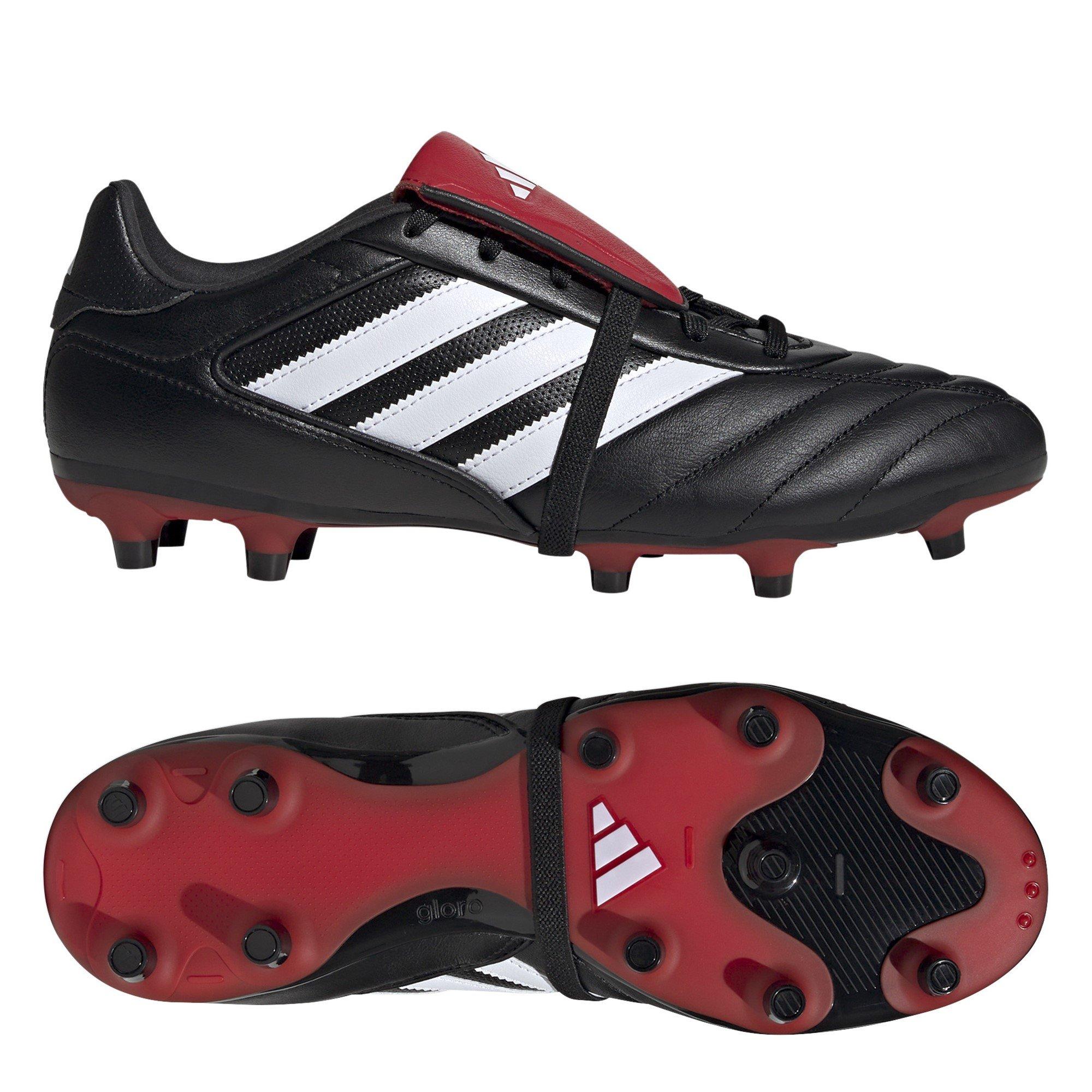 Black/Wht/Red - adidas - Copa Gloro II Foldover Tongue Firm Ground Football Boots - 11