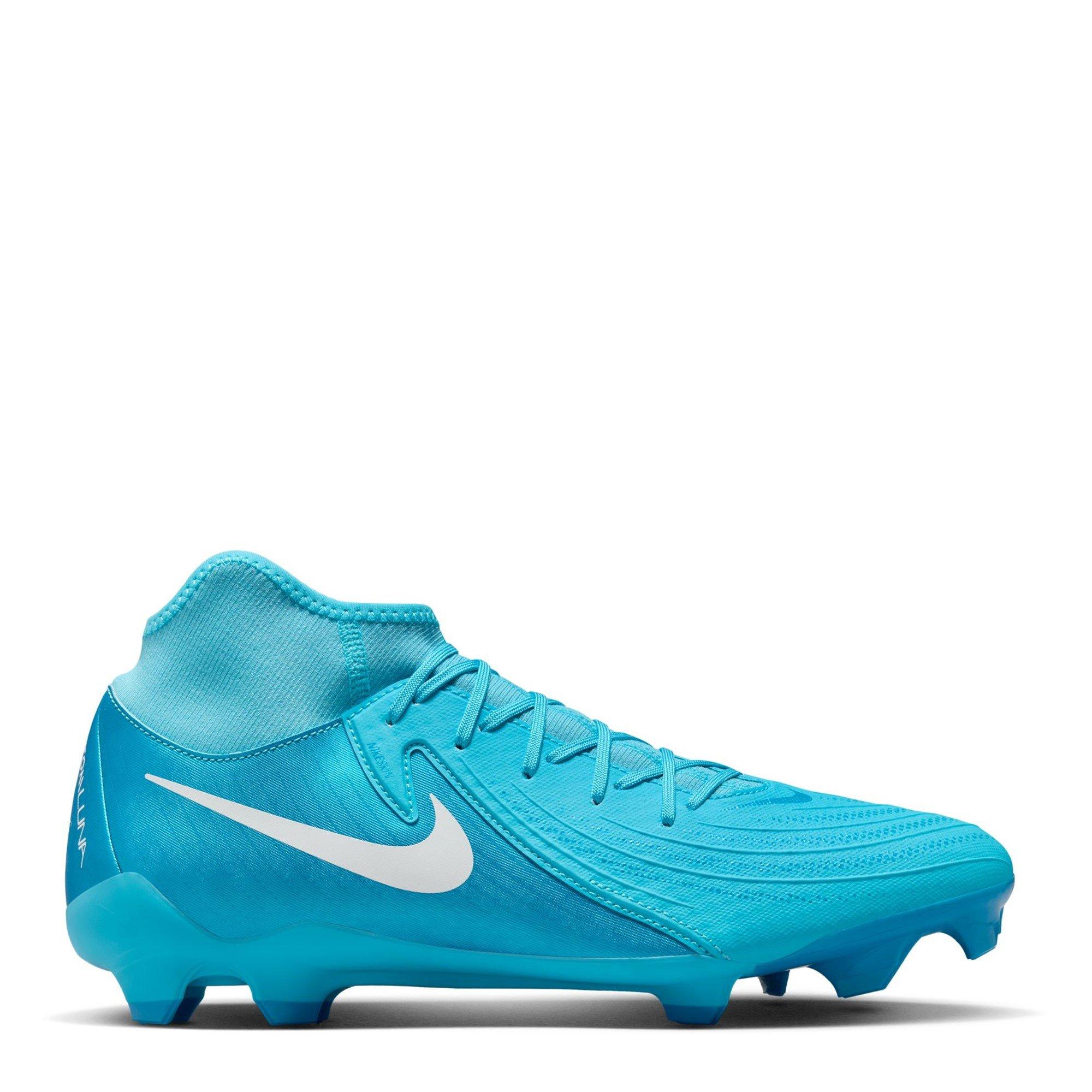 Nike Men's Phantom Luna Ii Academy Firm Ground Football Boots - Blue/Baltic - 10 (45)