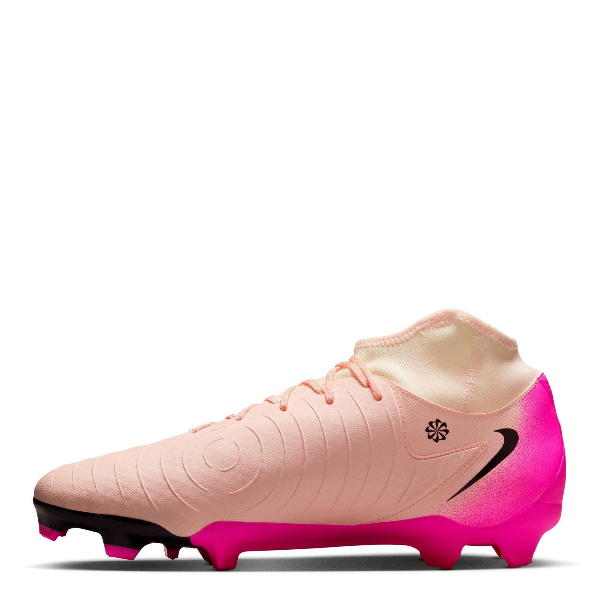 Oranje/Roze - Nike - Phantom Luna II Academy Firm Ground Football Boots - 2
