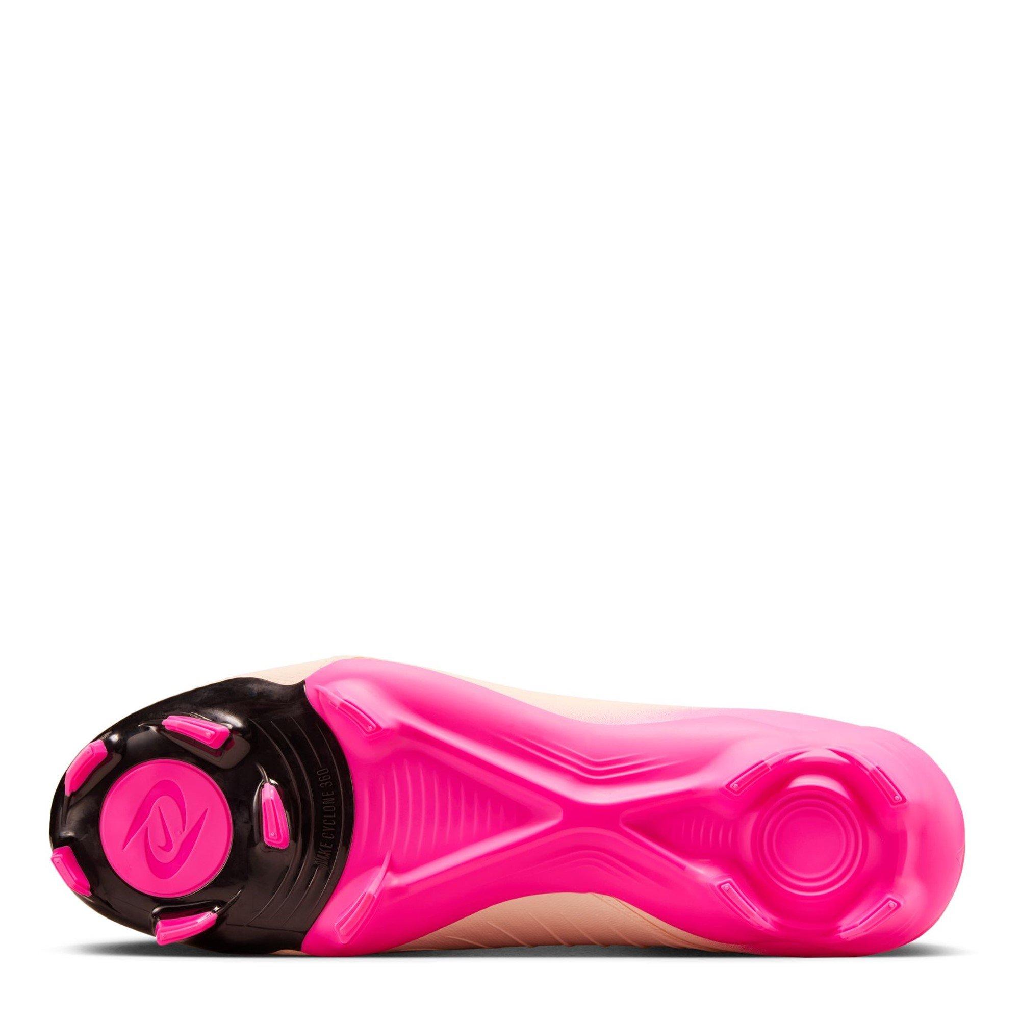 Oranje/Roze - Nike - Phantom Luna II Academy Firm Ground Football Boots - 3