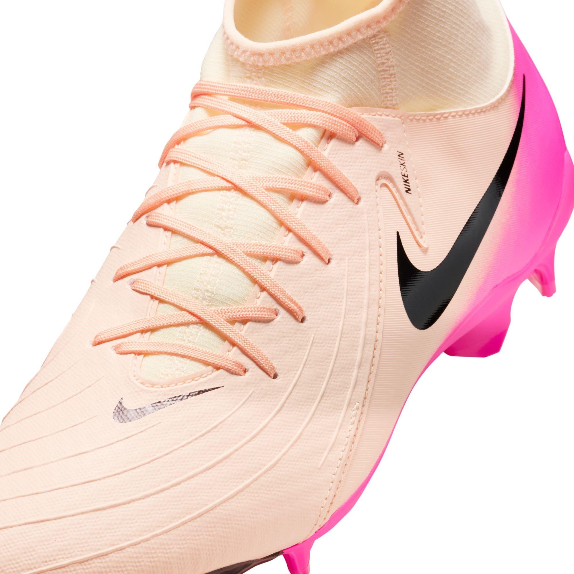 Oranje/Roze - Nike - Phantom Luna II Academy Firm Ground Football Boots - 8