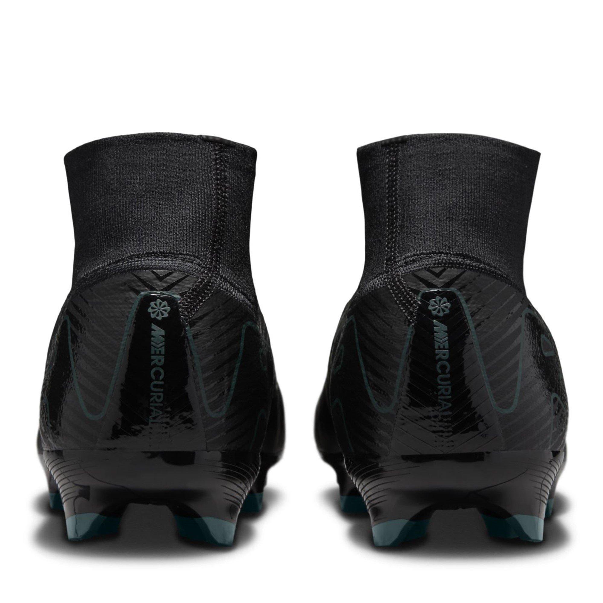 Negro/Verde - Nike - Zoom Mercurial Superfly 10 Pro Adults Firm Ground Football Boots - 6