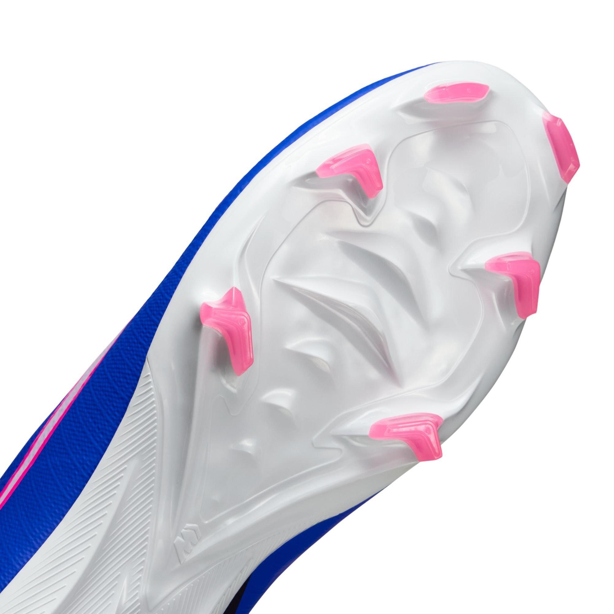 Blu/Bianco/Rosa - Nike - Zoom Mercurial Superfly 10 Pro Adults Firm Ground Football Boots - 7