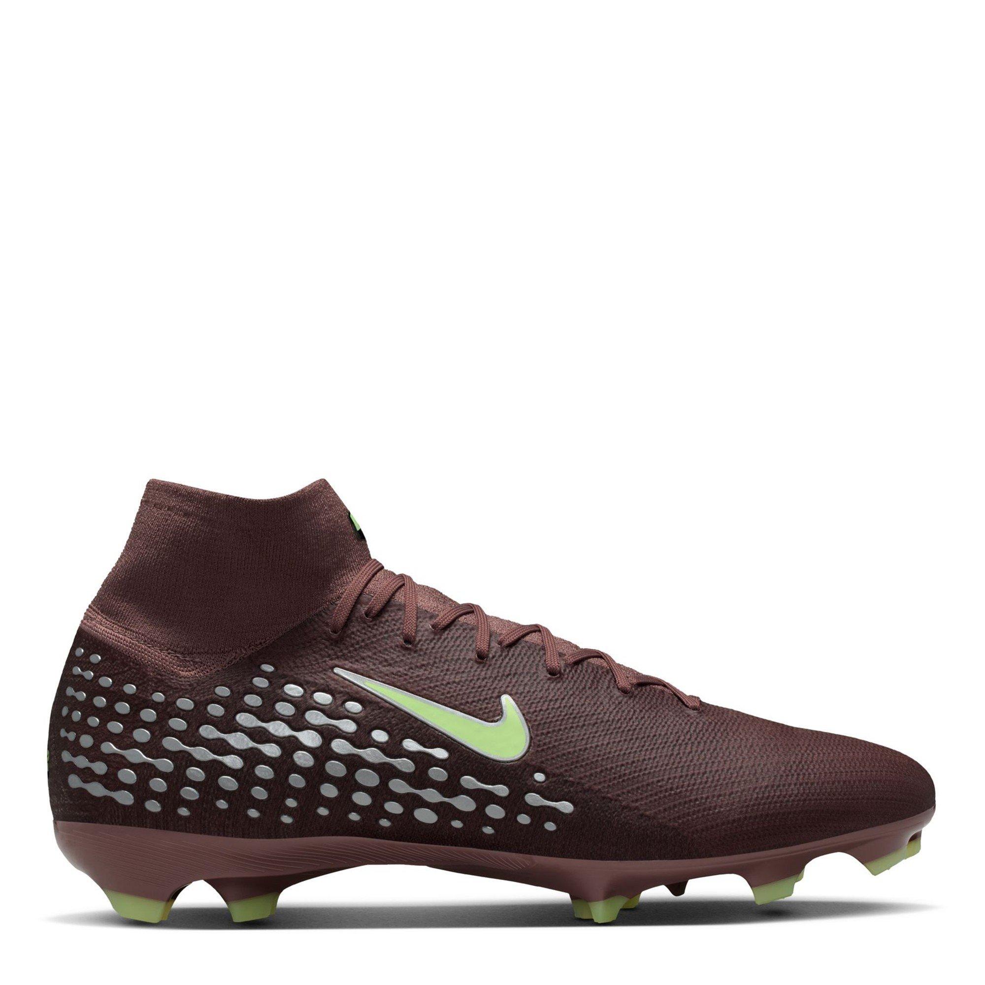 Nike Men's Zoom Mercurial Superfly 10 Pro Adults Firm Ground Football Boots - Plum/Silver - 11 (46)