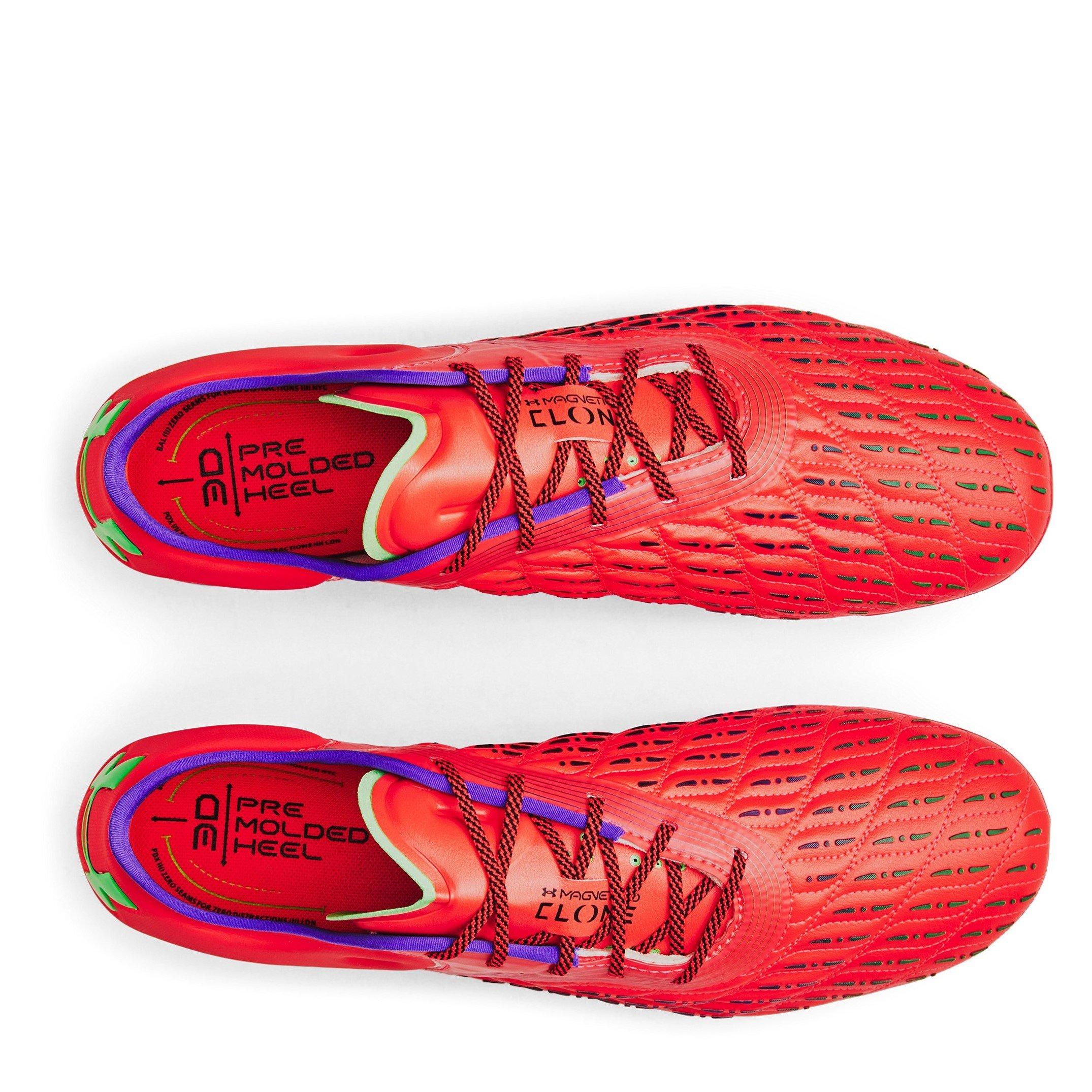 Crveno/Zeleno - Under Armour - Clone Magnetico Elite 3.0 Firm Ground Football Boots - 4