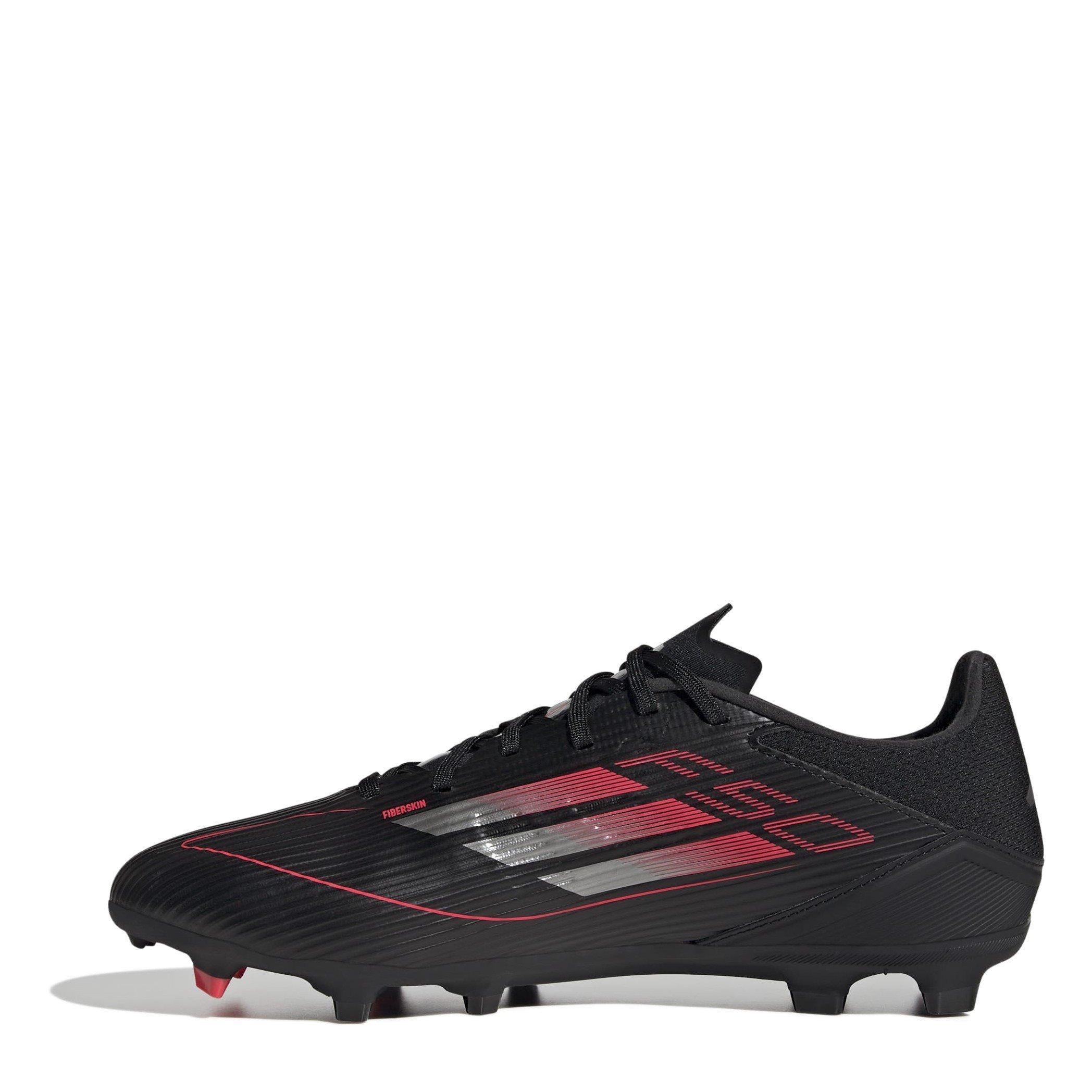 Core Black/Iron - adidas - Unisex Adults F50 League Firm Ground Football Boots - 2