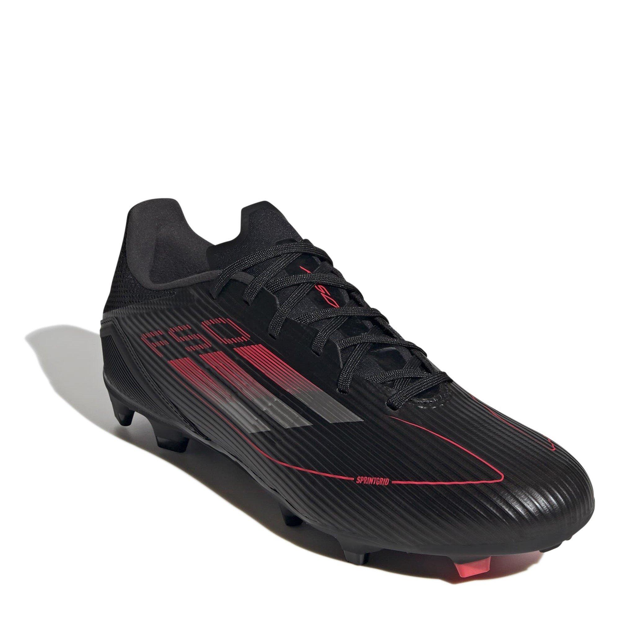Core Black/Iron - adidas - Unisex Adults F50 League Firm Ground Football Boots - 3
