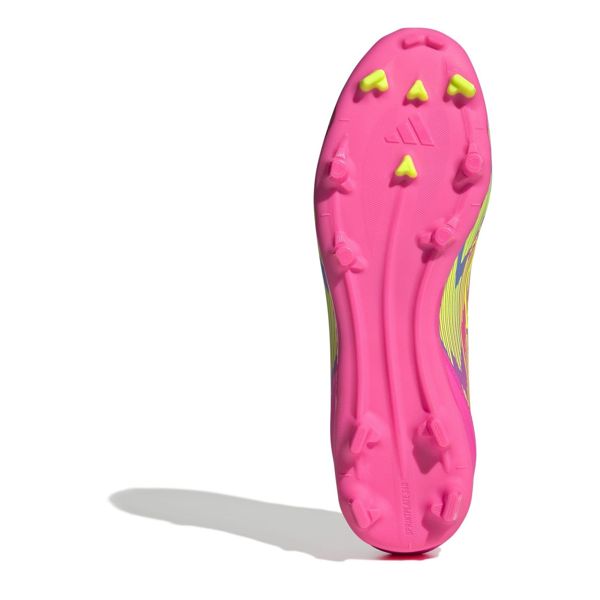 Lucid Nk/Lemon - adidas - Adults F50 League Firm Ground Football Boots - 6