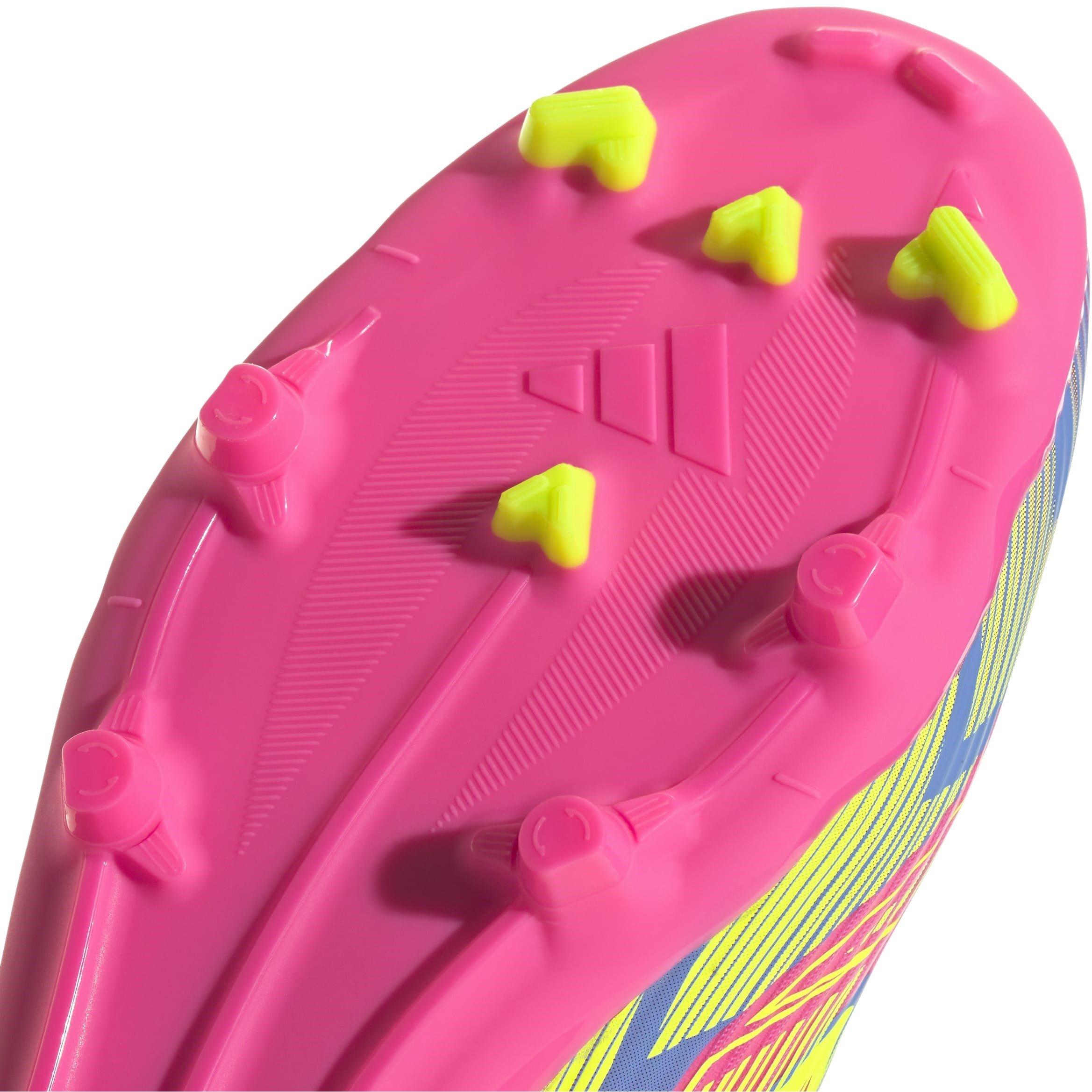 Lucid Nk/Lemon - adidas - Adults F50 League Firm Ground Football Boots - 8