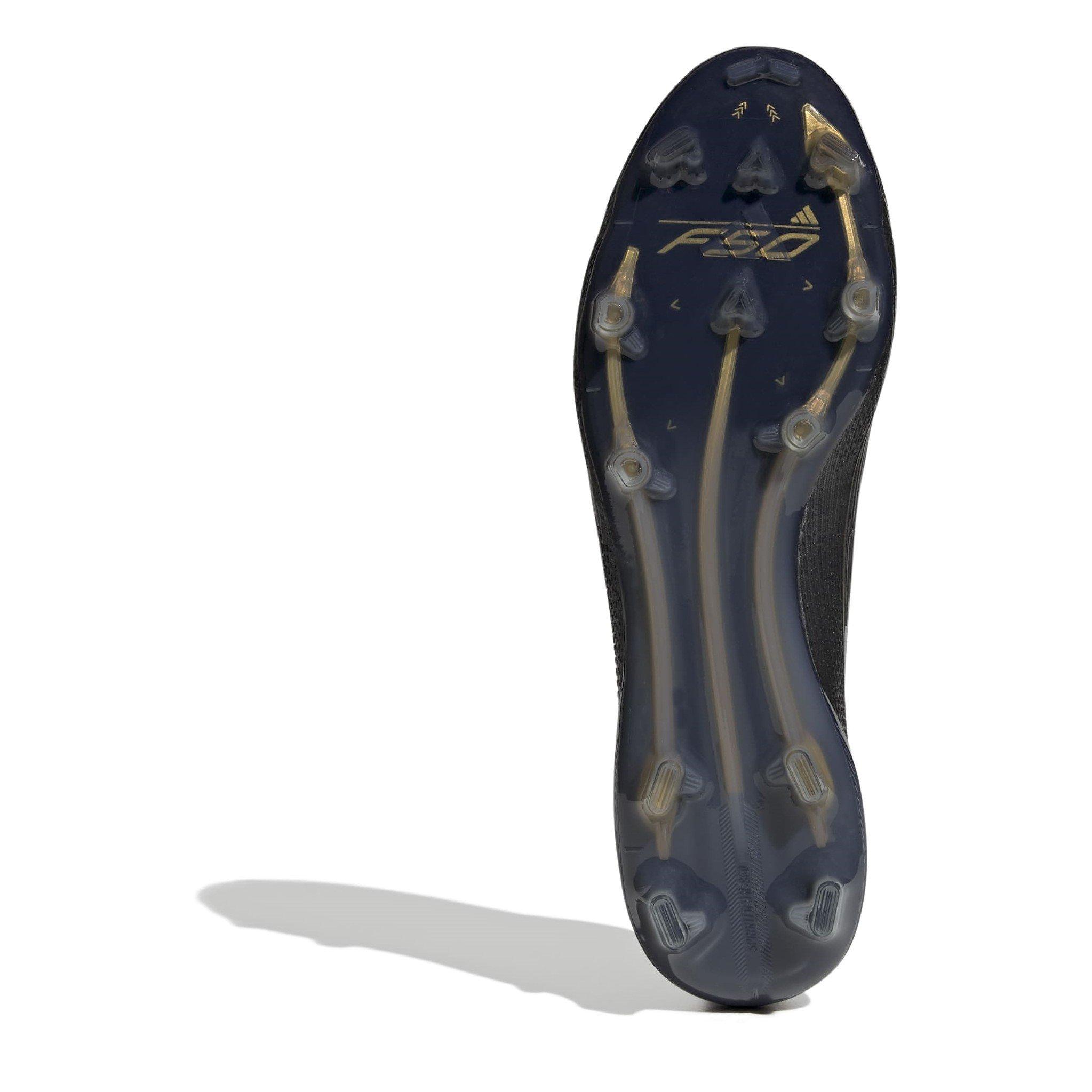 Nero/Argento - adidas - F50 Elite Adults Firm Ground Football Boots - 6