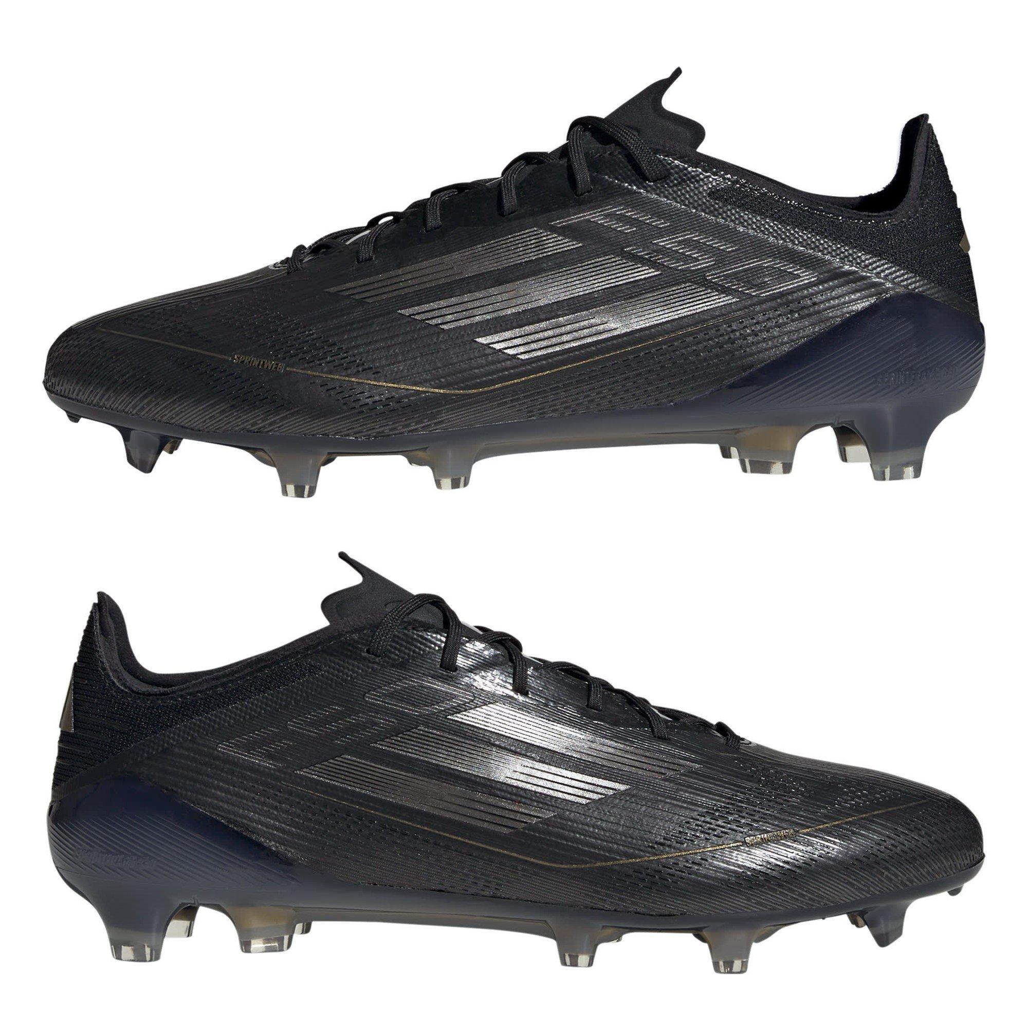 Nero/Argento - adidas - F50 Elite Adults Firm Ground Football Boots - 9