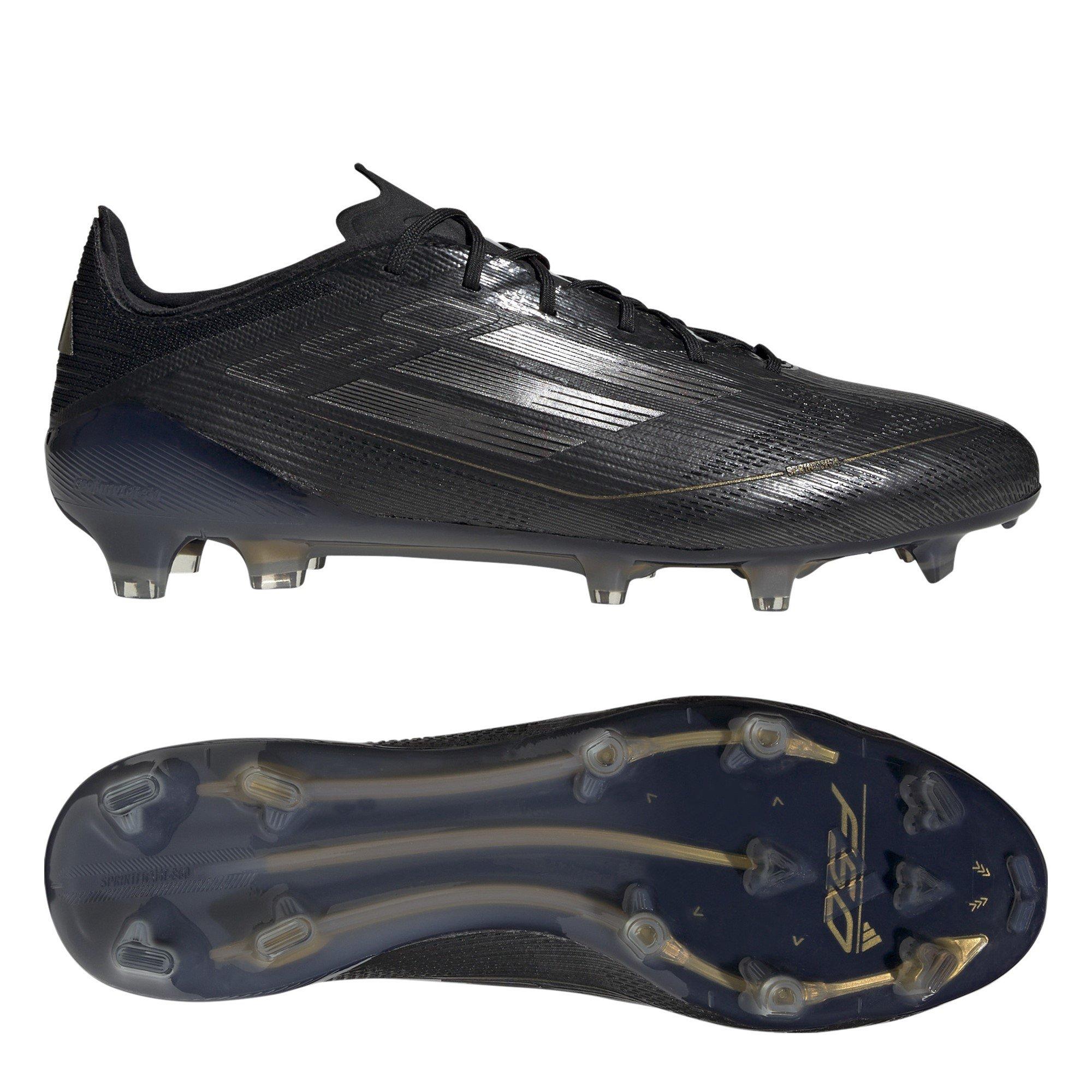 Nero/Argento - adidas - F50 Elite Adults Firm Ground Football Boots - 10