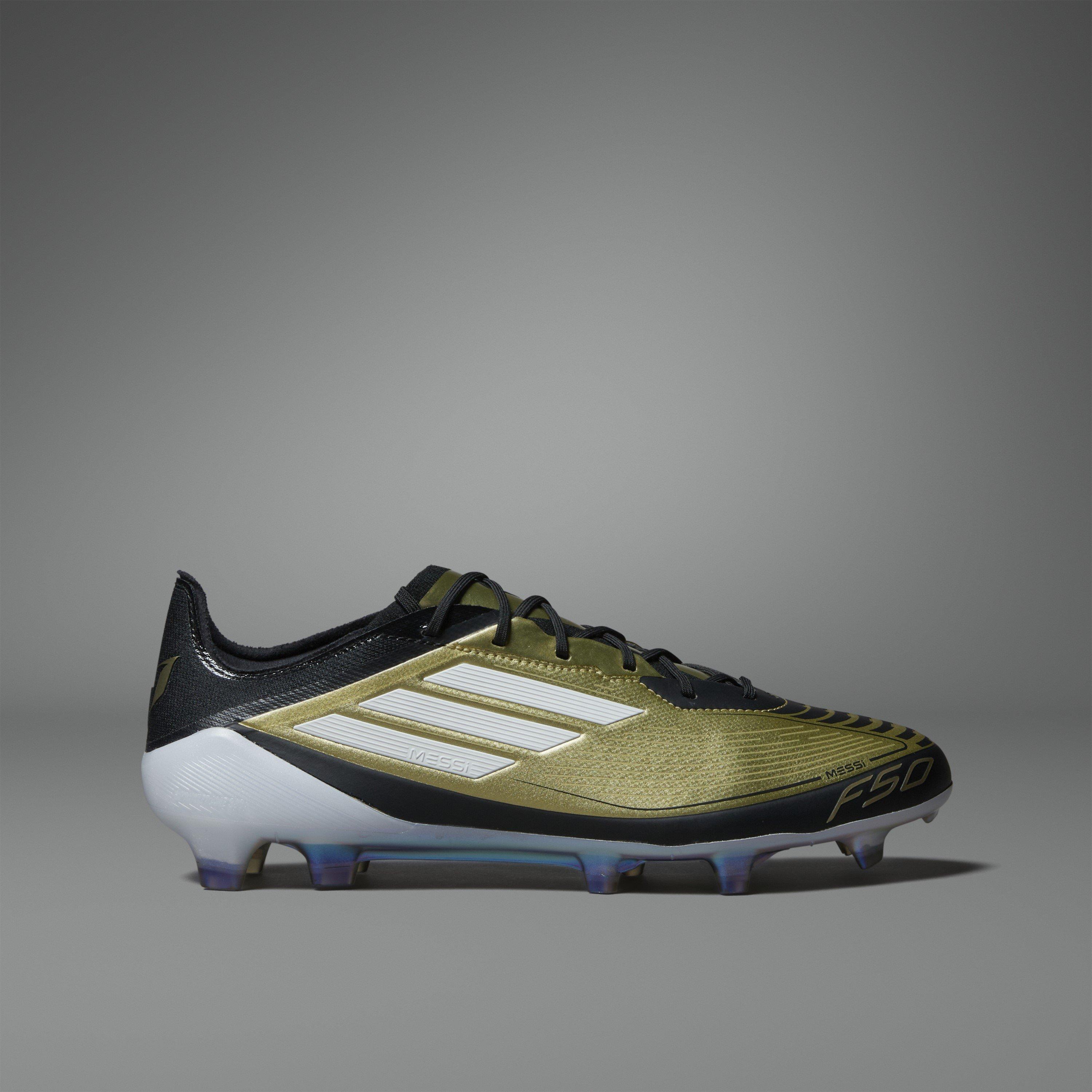 Gold/Schwarz - adidas - F50 Elite Adults Firm Ground Football Boots - 12