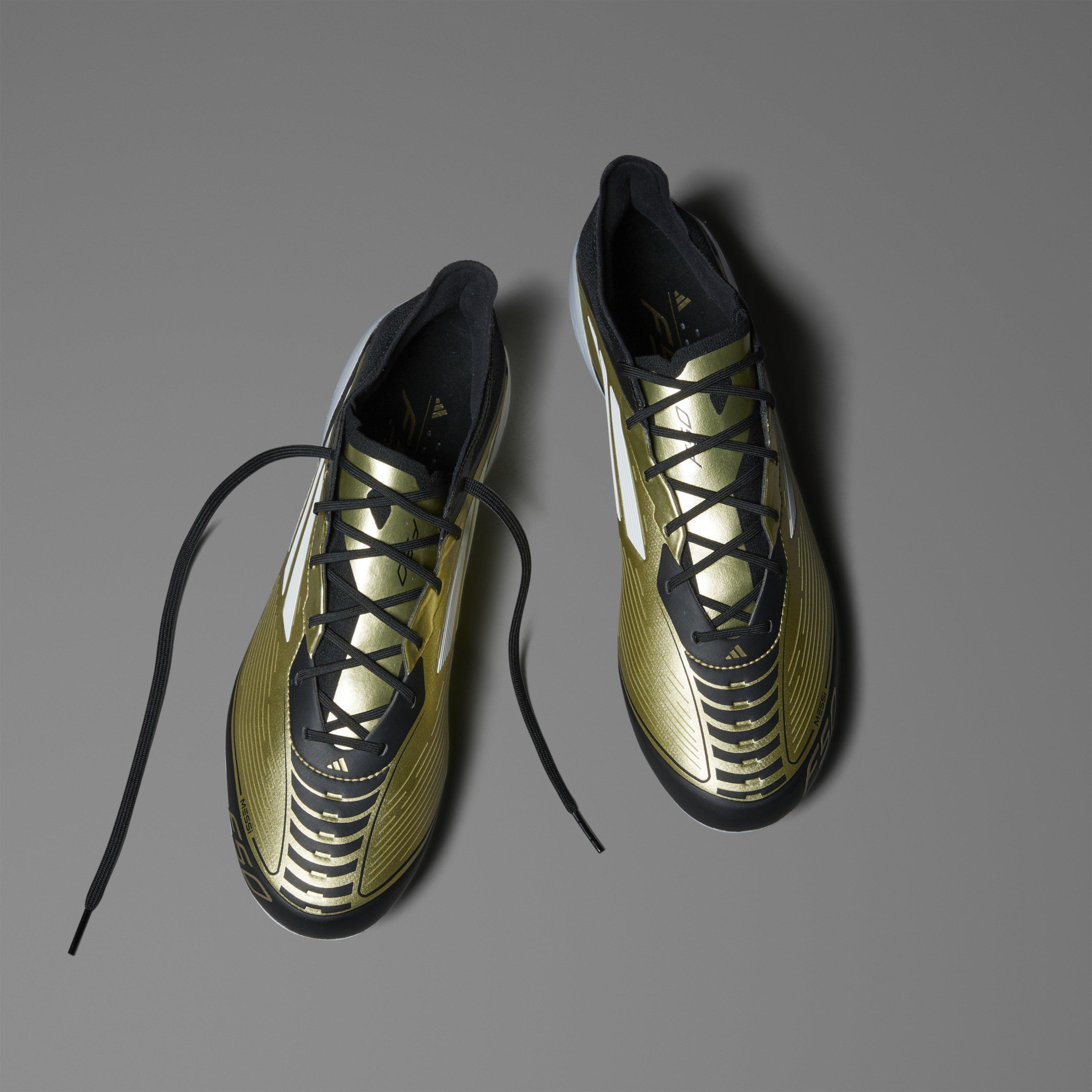 Gold/Schwarz - adidas - F50 Elite Adults Firm Ground Football Boots - 13