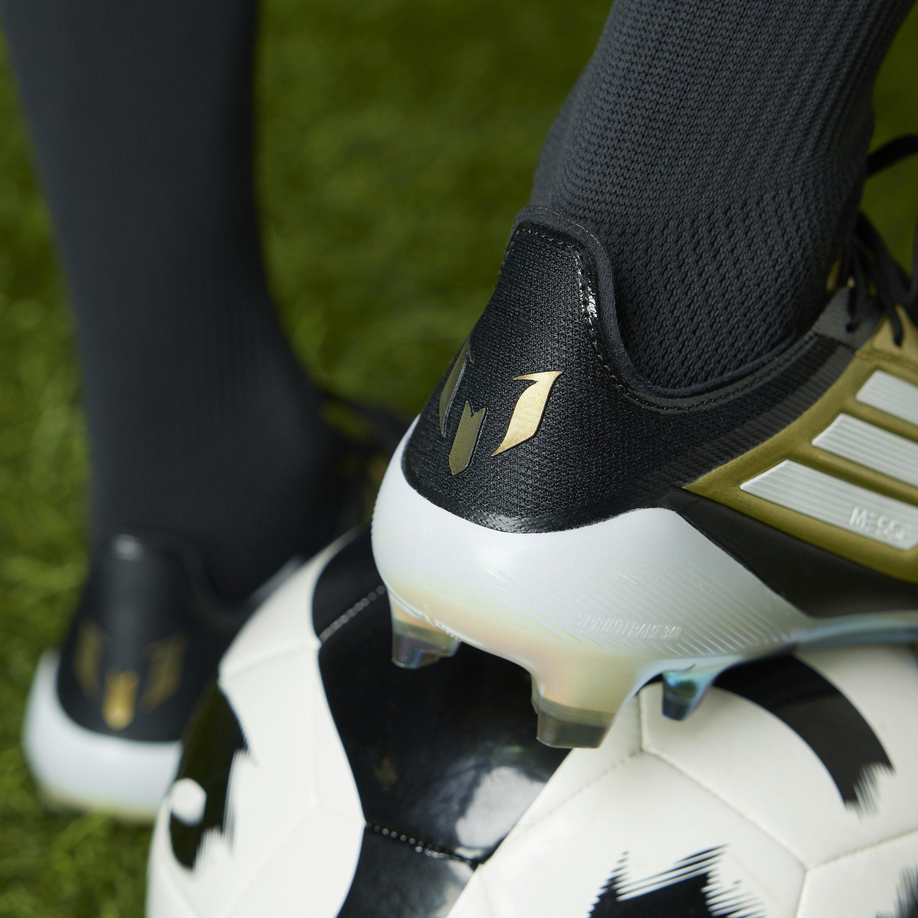 Gold/Schwarz - adidas - F50 Elite Adults Firm Ground Football Boots - 16