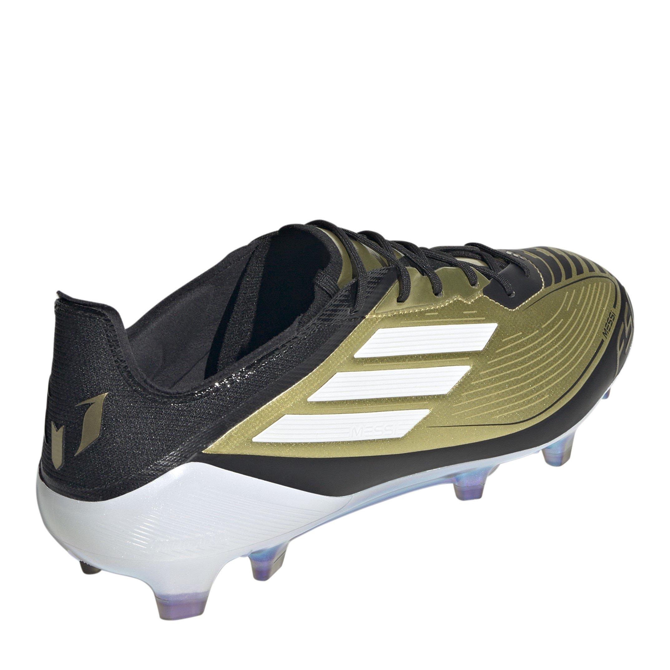 Gold/Schwarz - adidas - F50 Elite Adults Firm Ground Football Boots - 5