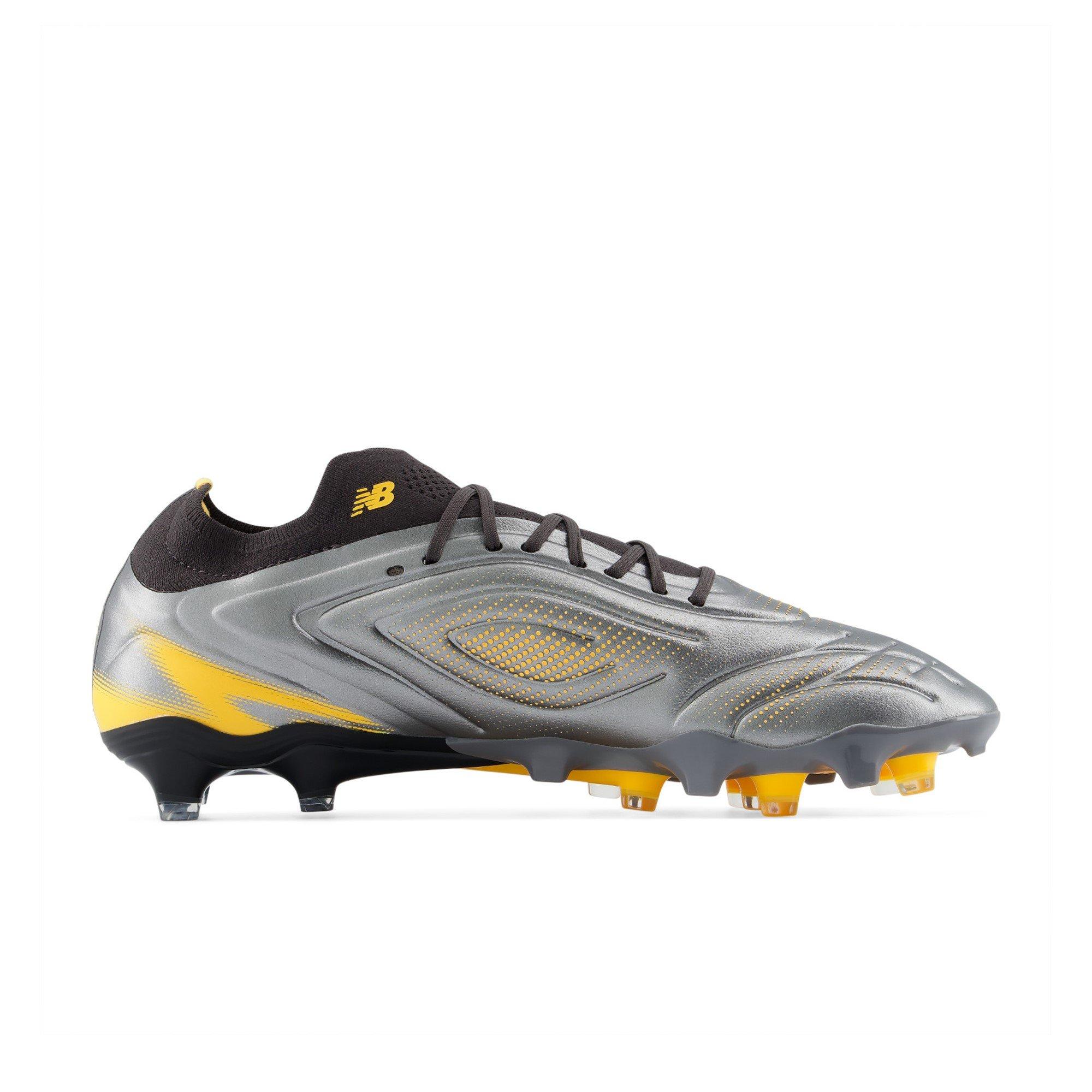 Grey/Orange - New Balance - Men's Tekela .2 FG Firm Ground Football Boot - 3