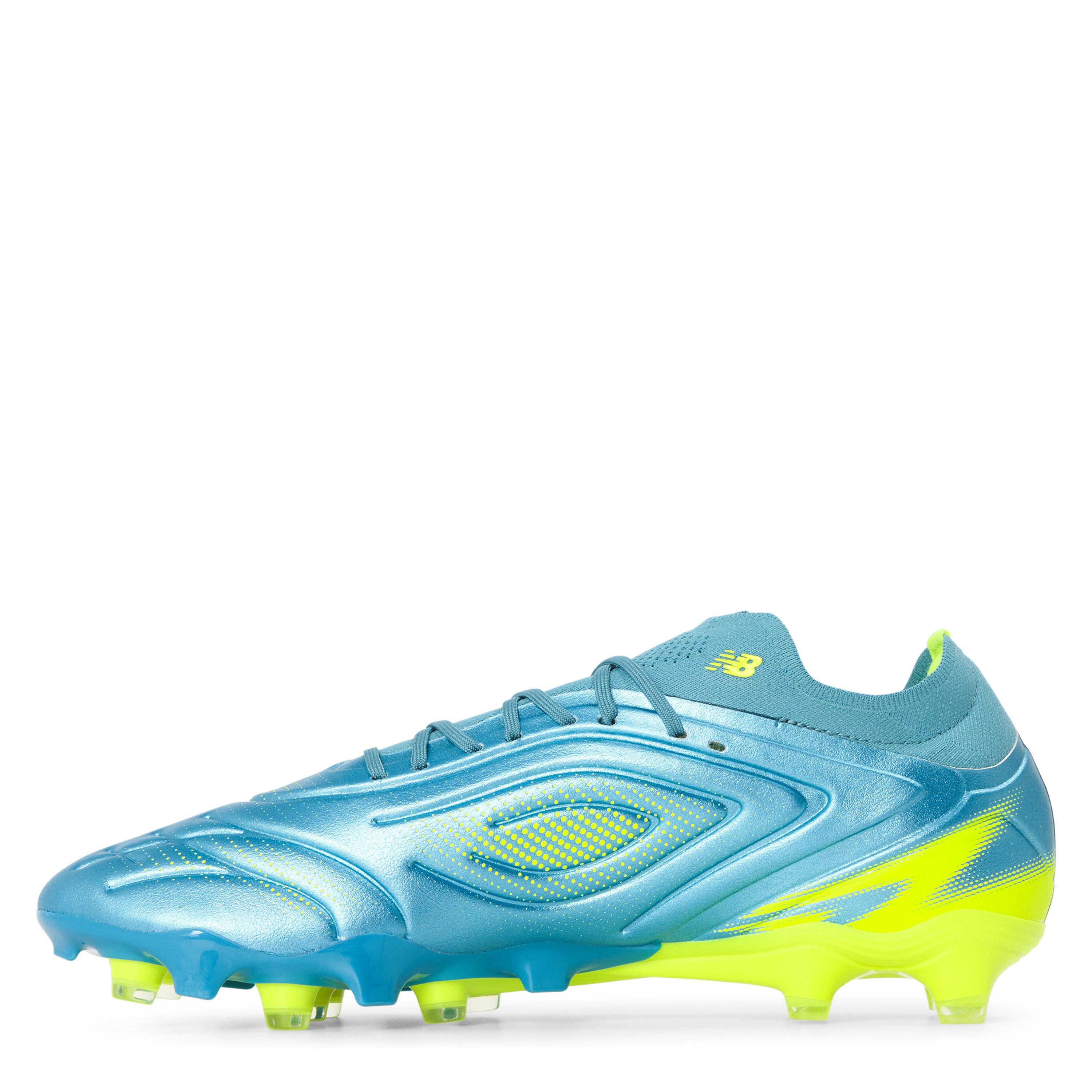 Blue/Lime - New Balance - Men's Tekela .2 FG Firm Ground Football Boot - 2