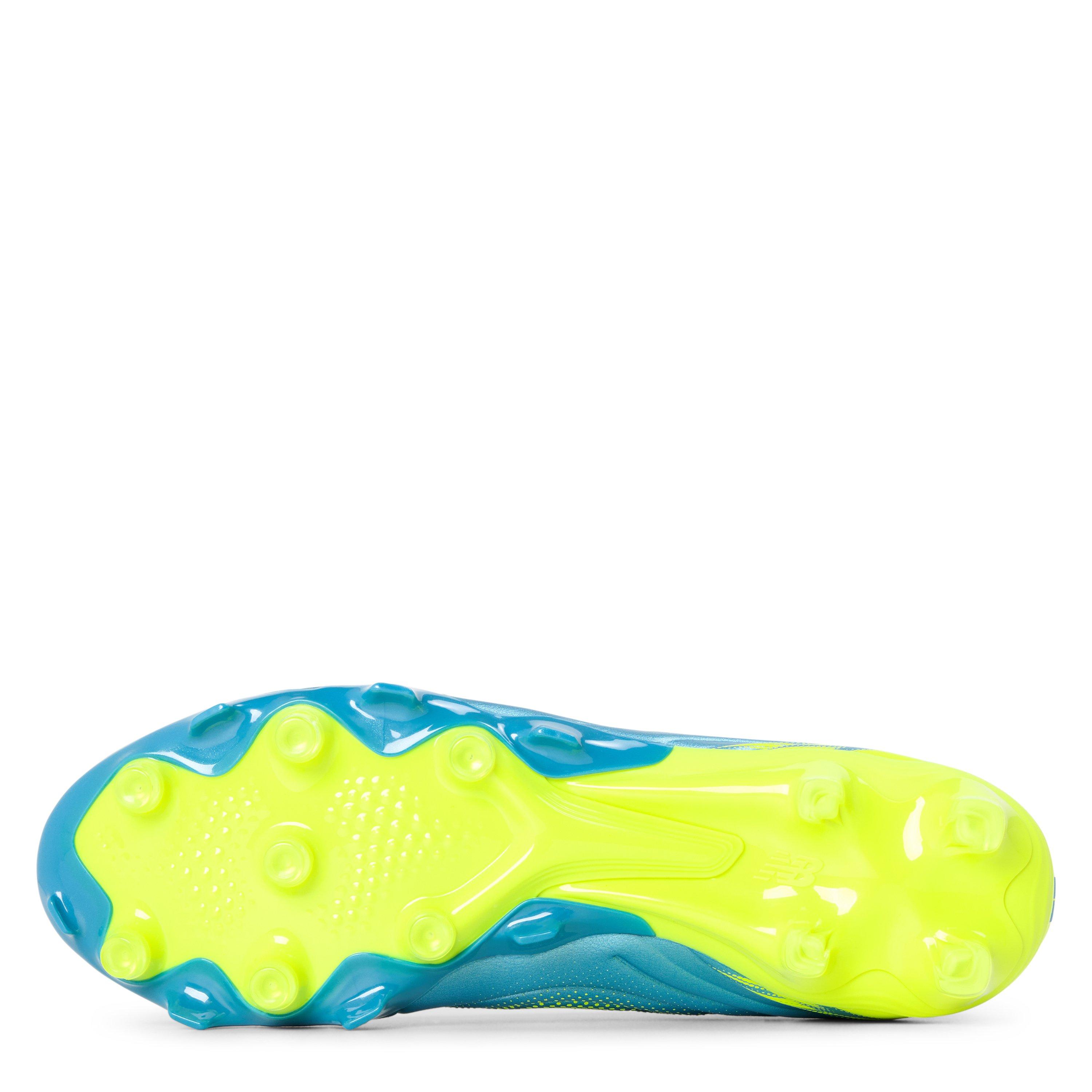 Blue/Lime - New Balance - Men's Tekela .2 FG Firm Ground Football Boot - 3