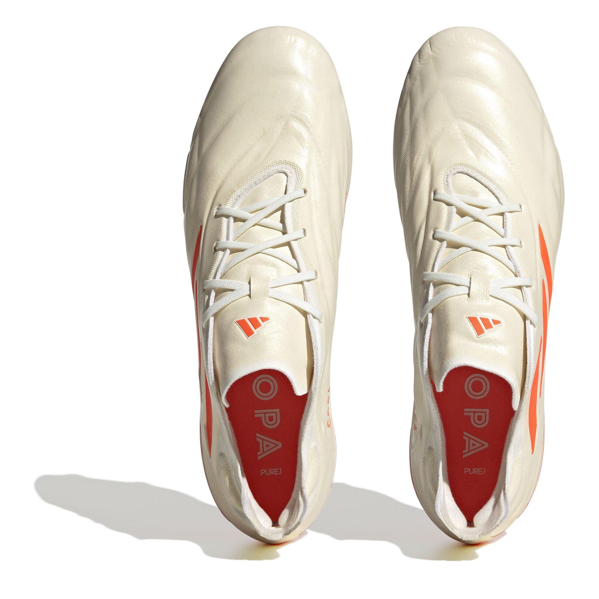 Off White - adidas - Copa Pure.1 Adults Firm Ground Football Boots - 5