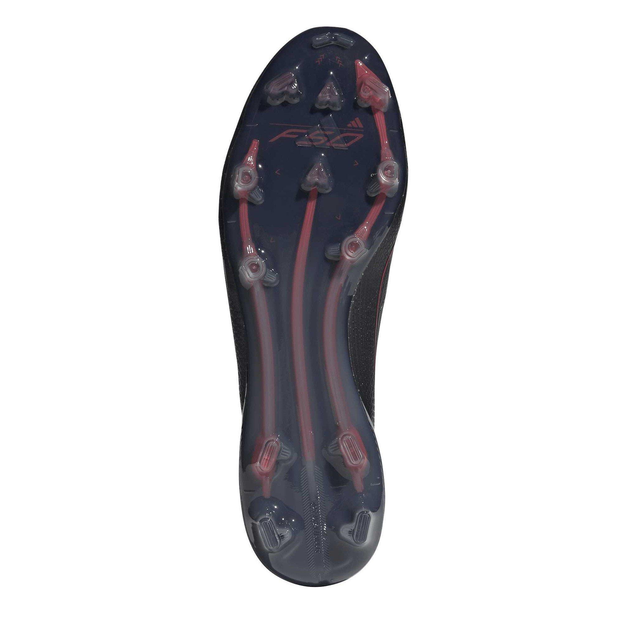Core Black/Iron - adidas - Men's F50 Elite Firm Ground Football Boot - 6