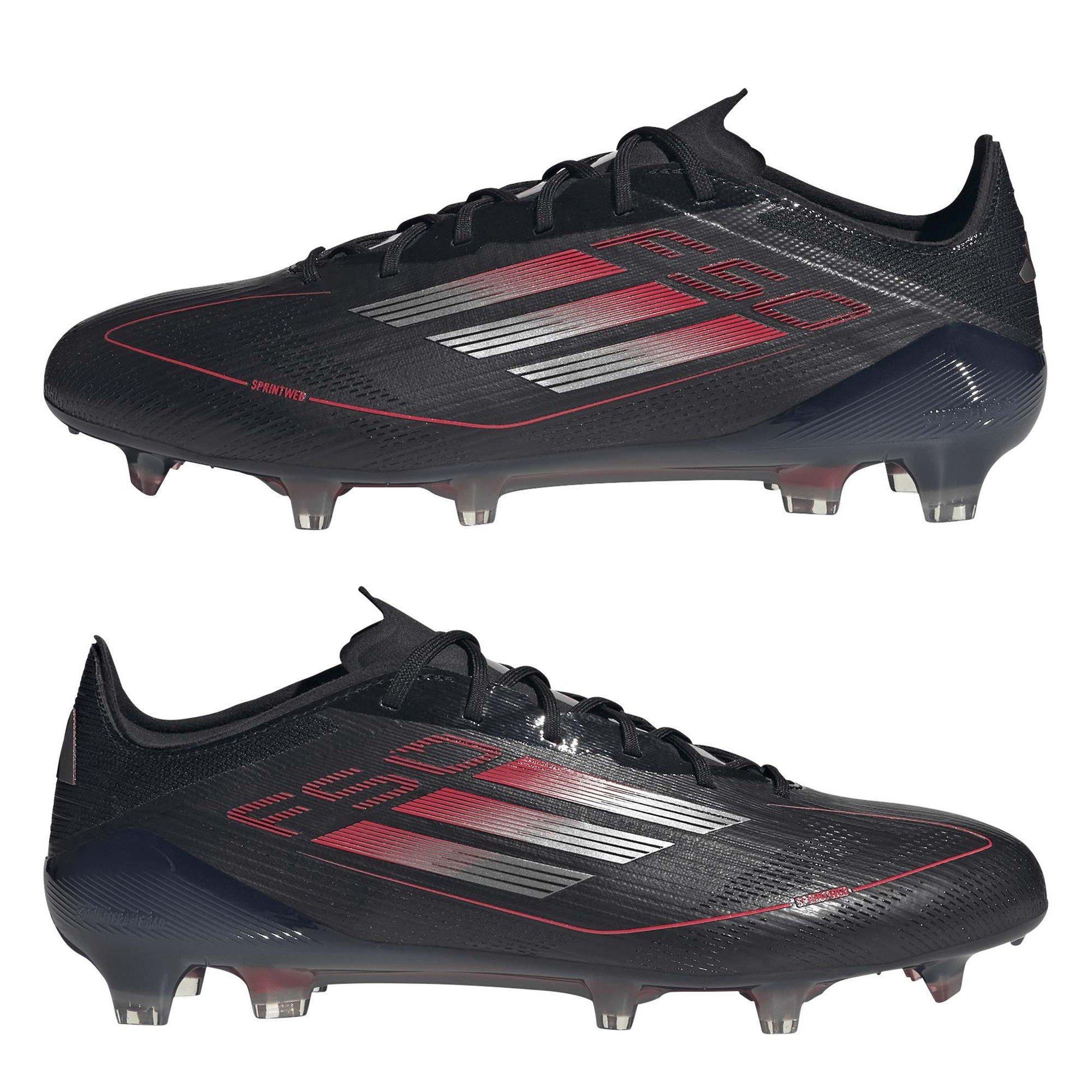 Core Black/Iron - adidas - Men's F50 Elite Firm Ground Football Boot - 9