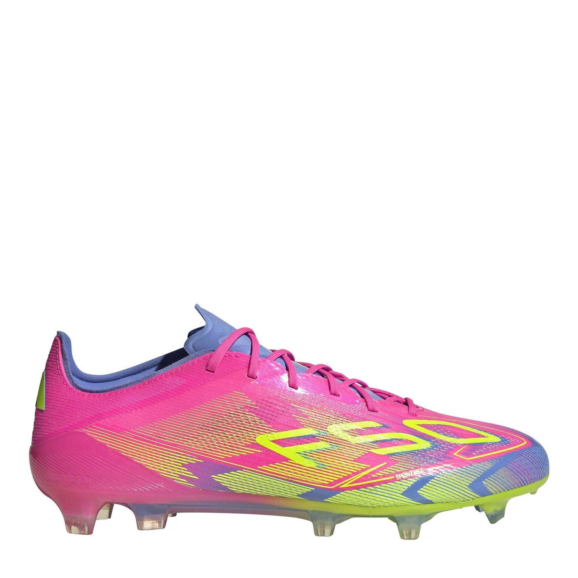 Lucid Pink/Luci - adidas - Men's F50 Elite Firm Ground Football Boot - 1