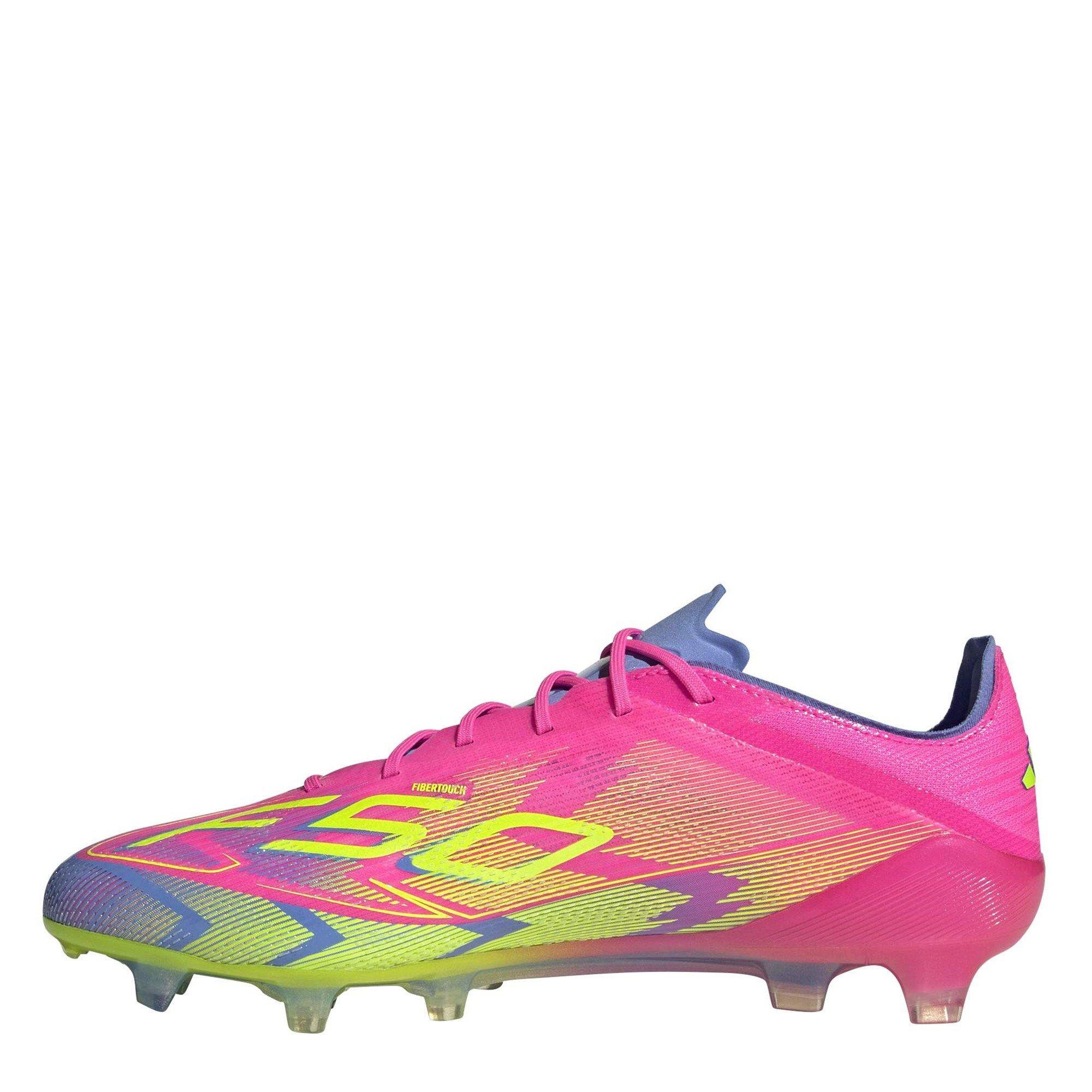 Lucid Pink/Luci - adidas - Men's F50 Elite Firm Ground Football Boot - 2