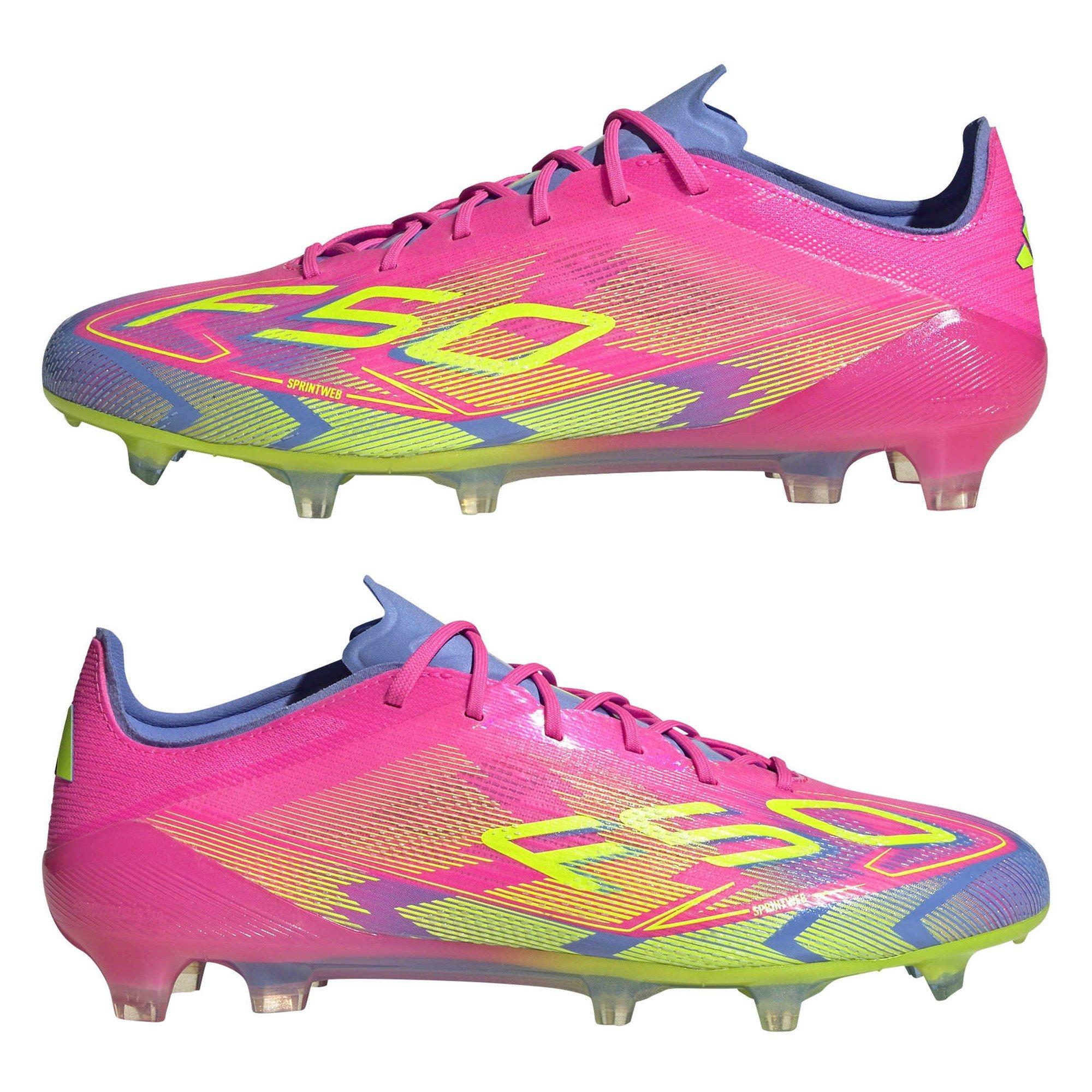 Lucid Pink/Luci - adidas - Men's F50 Elite Firm Ground Football Boot - 11
