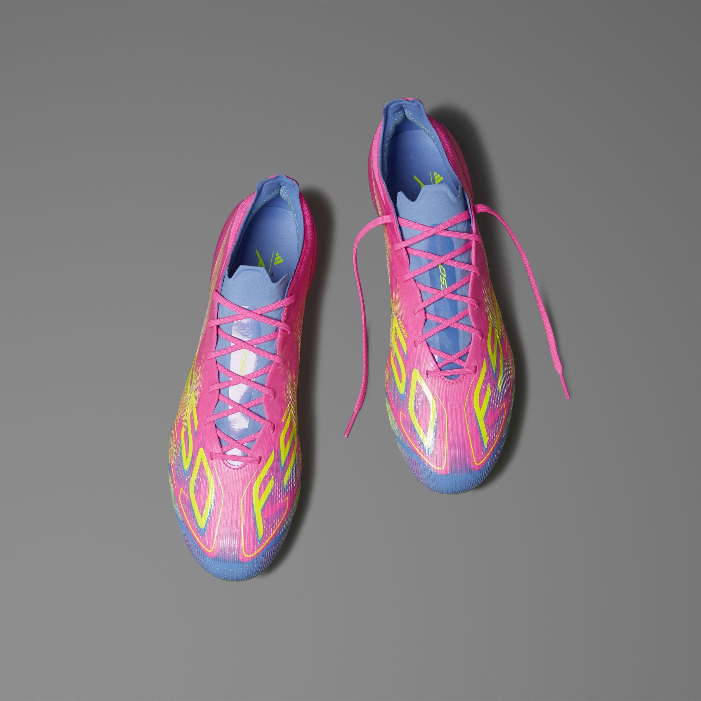 Lucid Pink/Luci - adidas - Men's F50 Elite Firm Ground Football Boot - 13