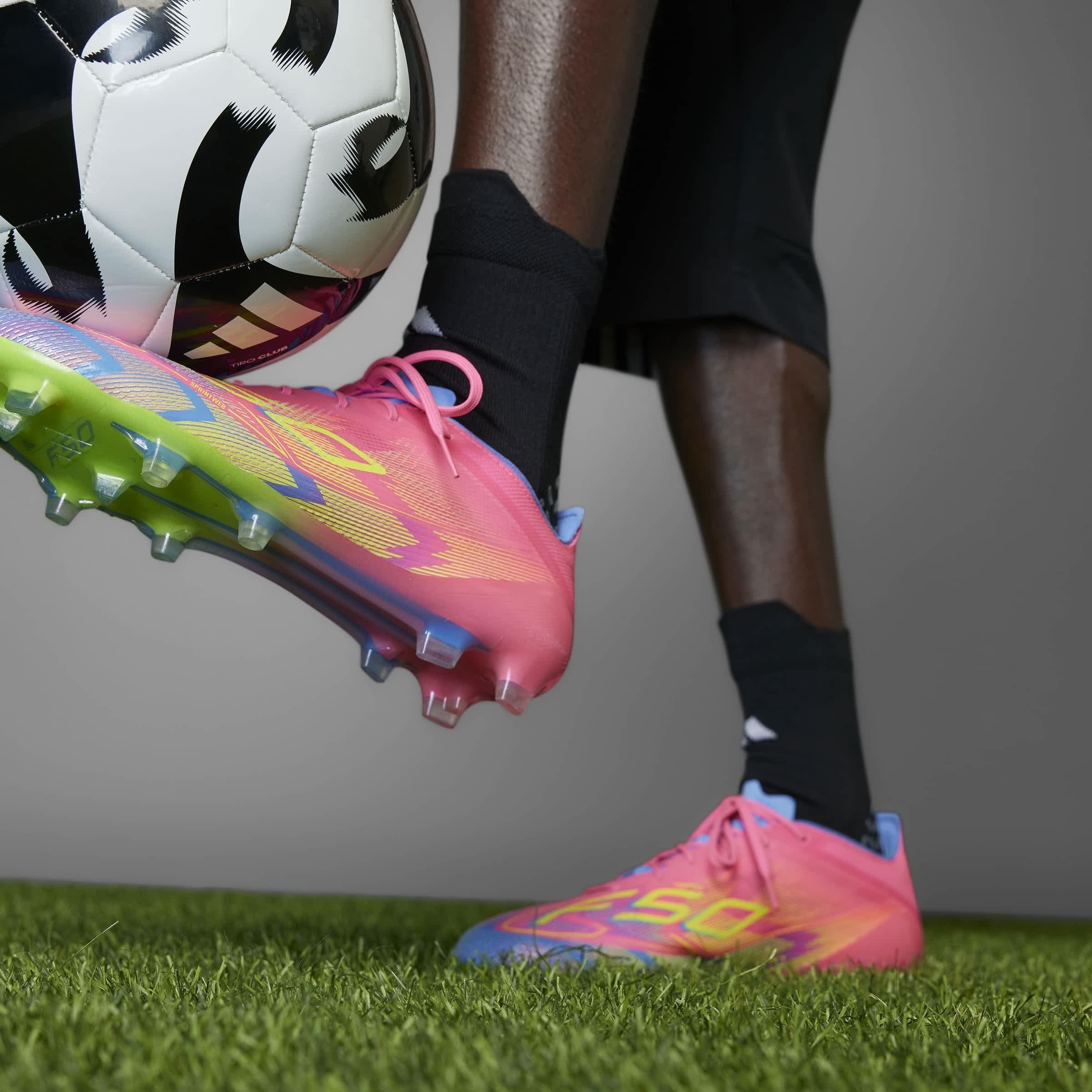 Lucid Pink/Luci - adidas - Men's F50 Elite Firm Ground Football Boot - 15