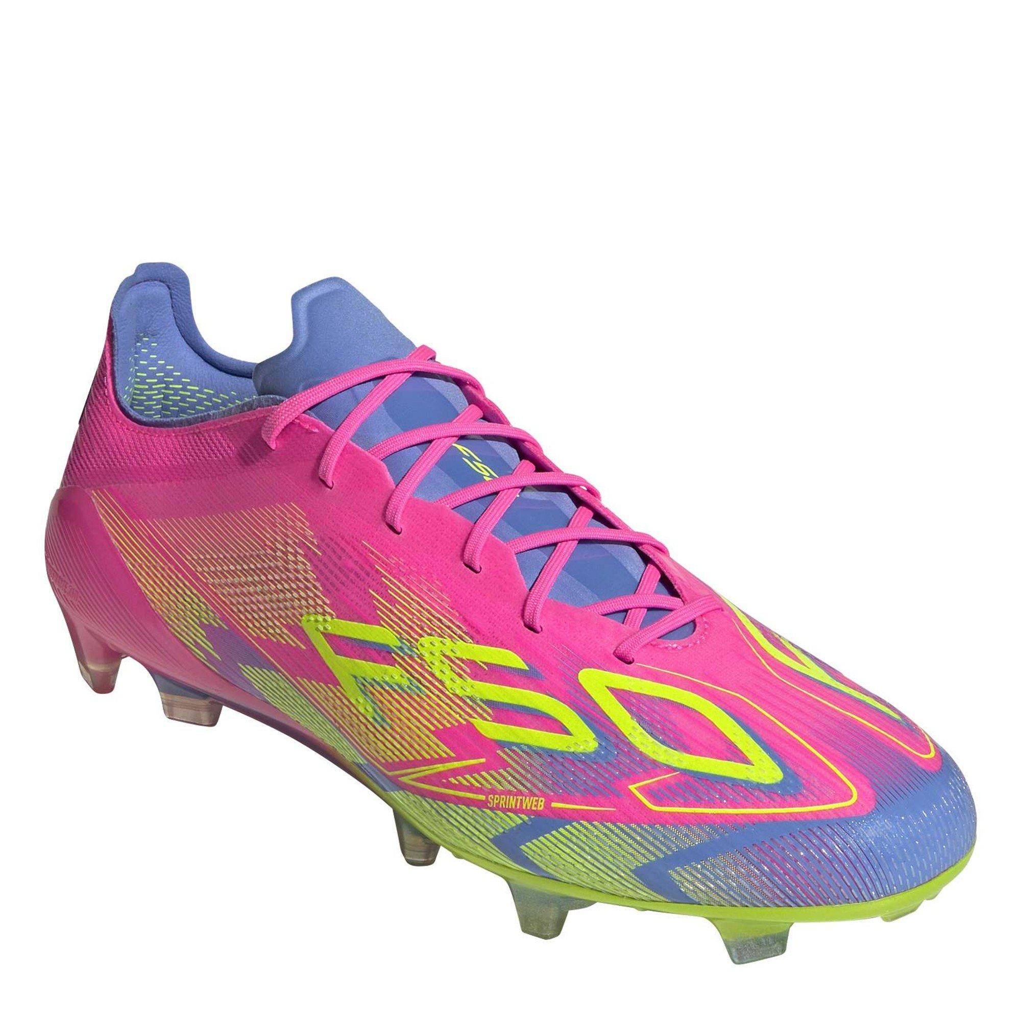 Lucid Pink/Luci - adidas - Men's F50 Elite Firm Ground Football Boot - 4